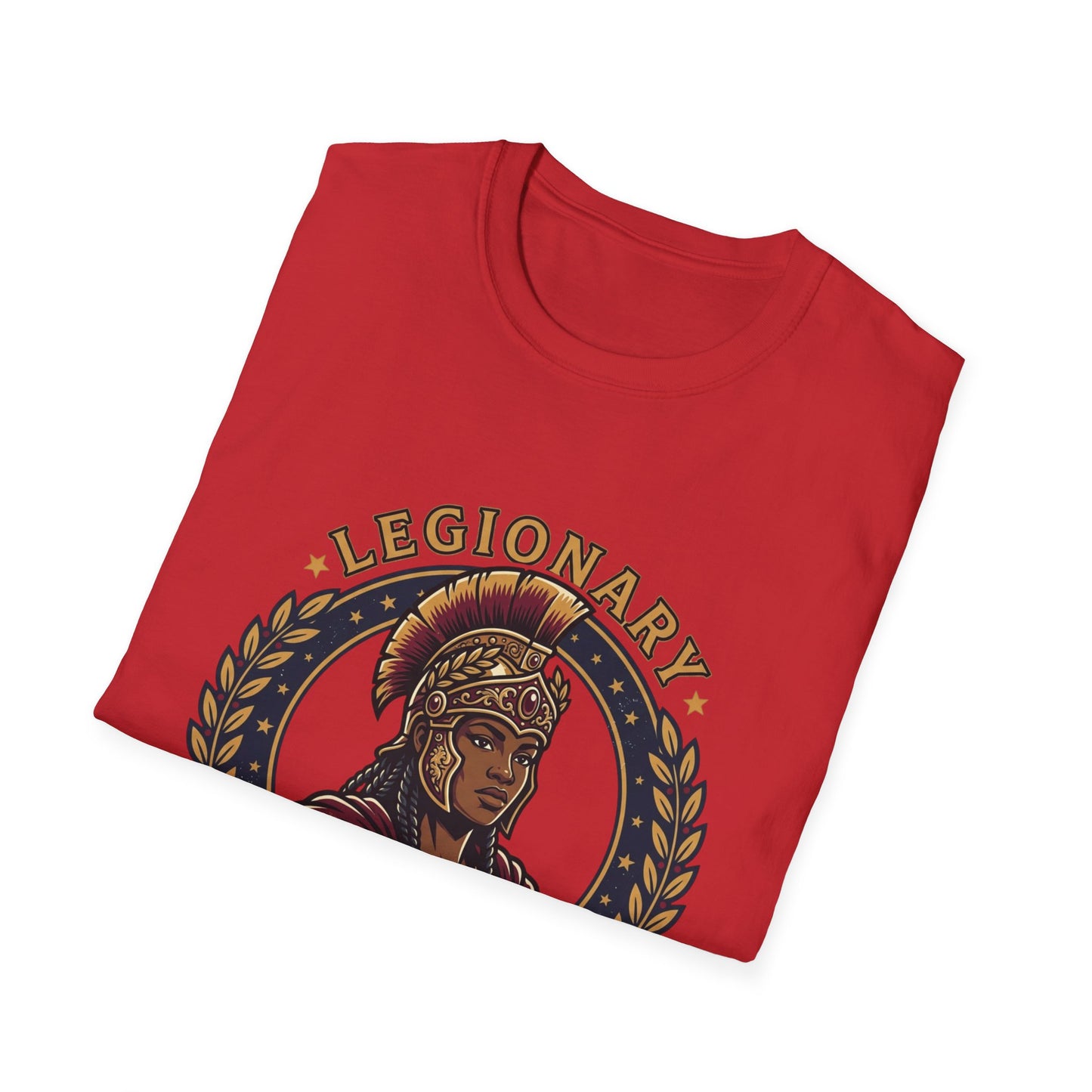 Legionary Black Queen T-Shirt — Empowering Afrocentric Warrior Tee