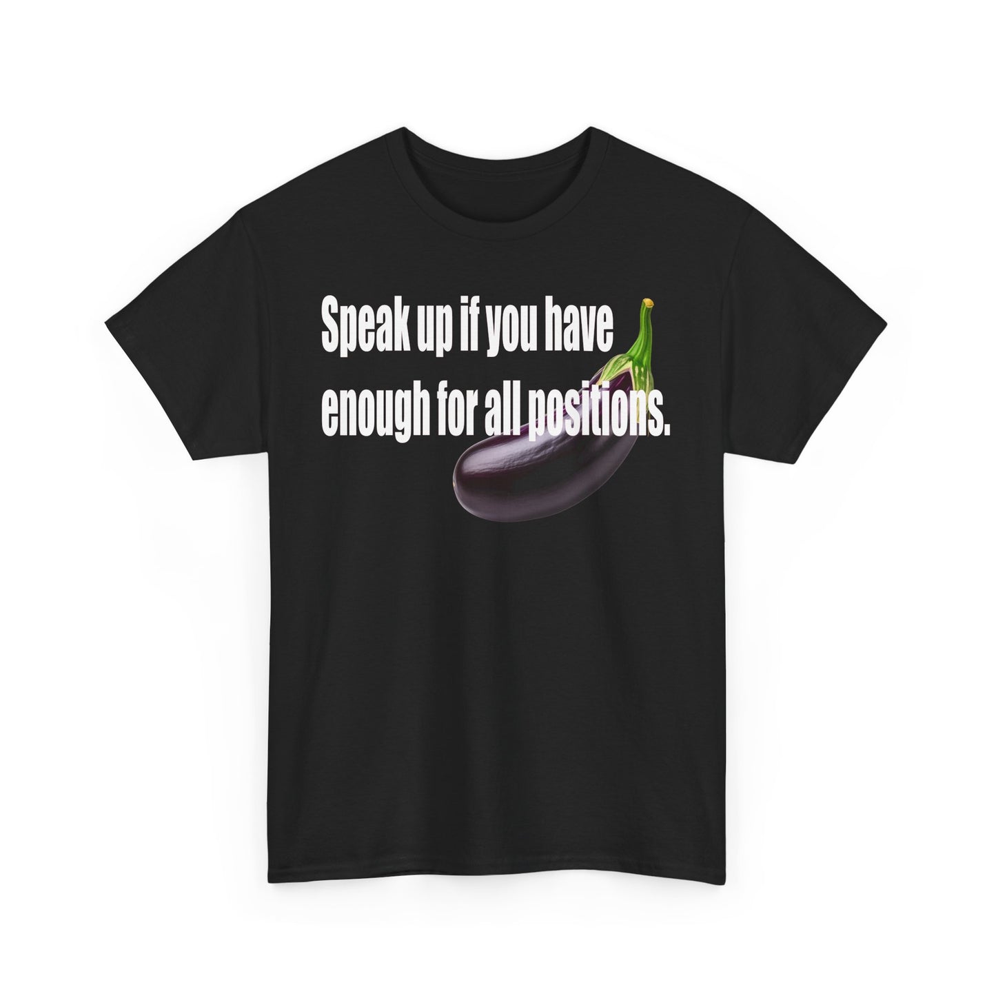 Fun - Eggplant Graphic Tee for Foodies