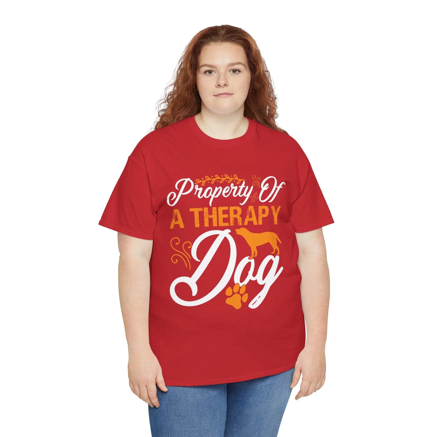 Therapy Dog-Tee for Pet Lovers Printify