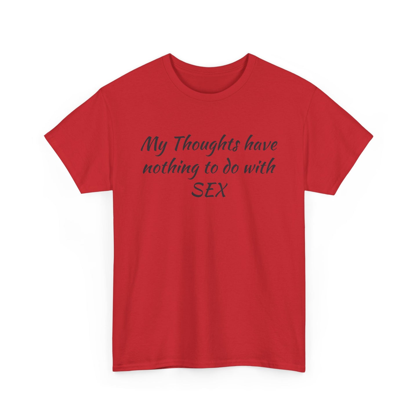 My Thoughts Have Nothing to Do with SEX