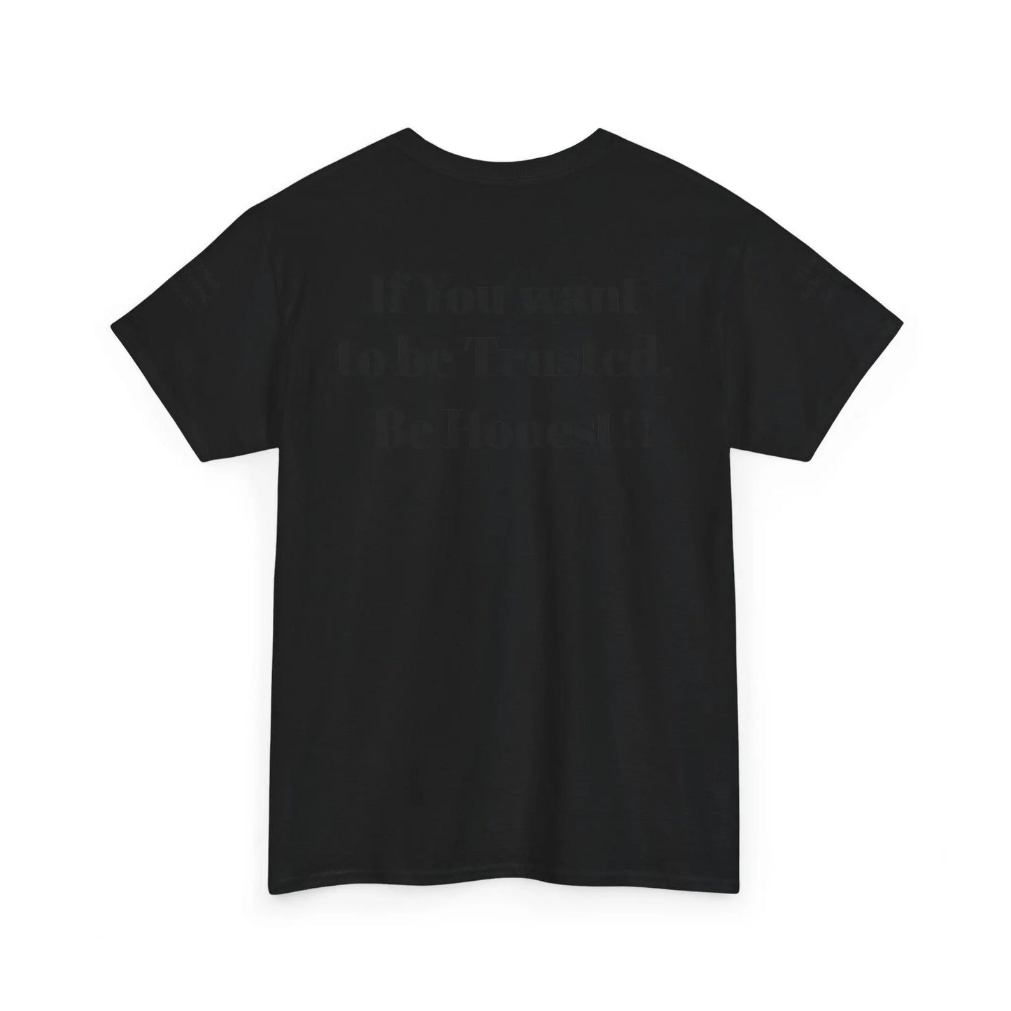 If you want to be trusted Be Honest- Inspirational Trust Quote Shirt Printify