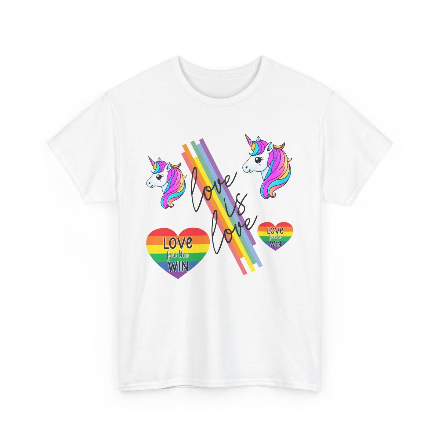| Love Unicorns Graphic| LGBTQ+ Pride Apparel