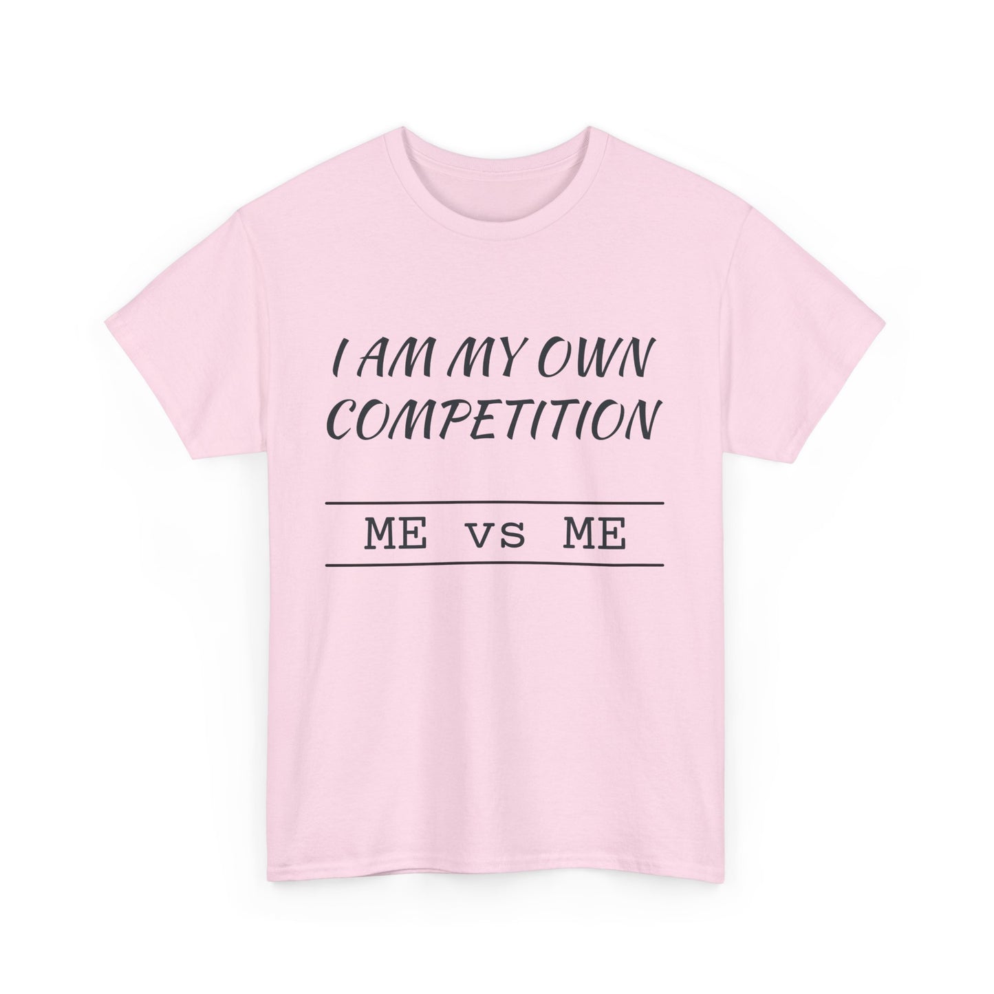 I am my own competition
