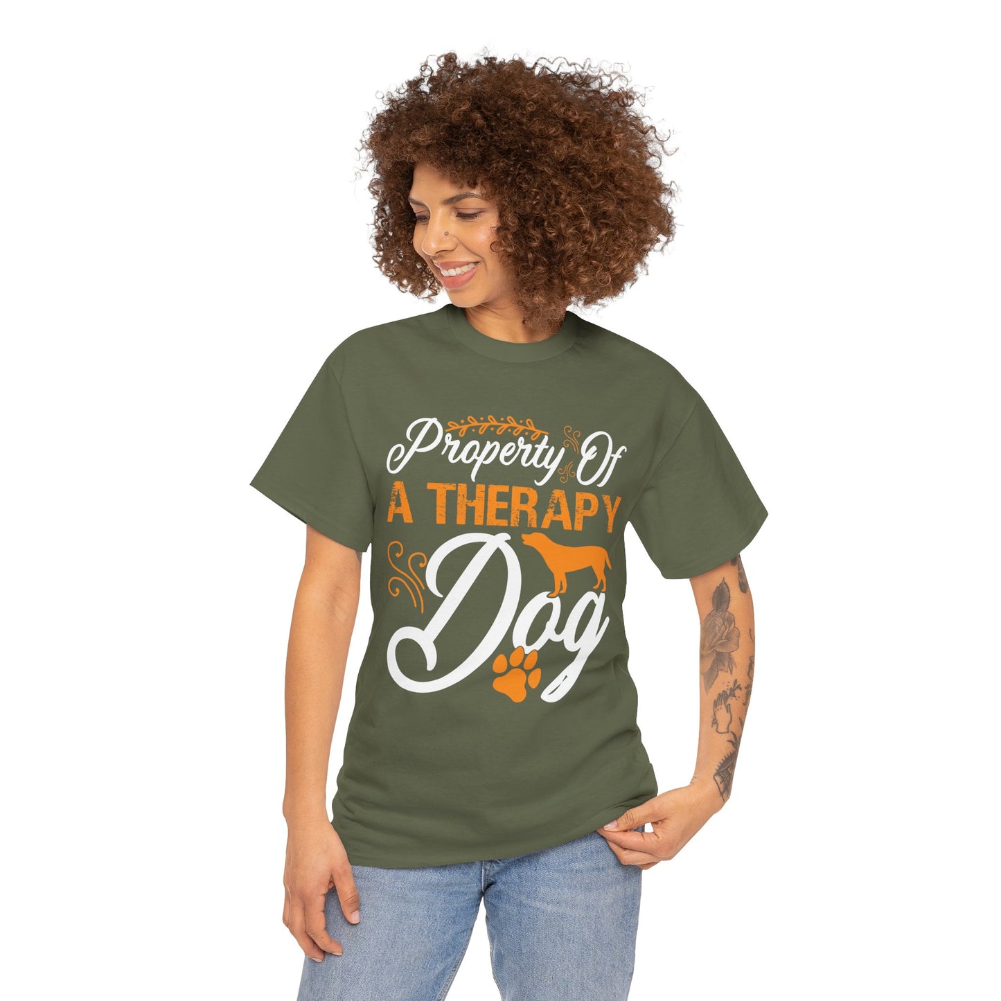 Therapy Dog-Tee for Pet Lovers