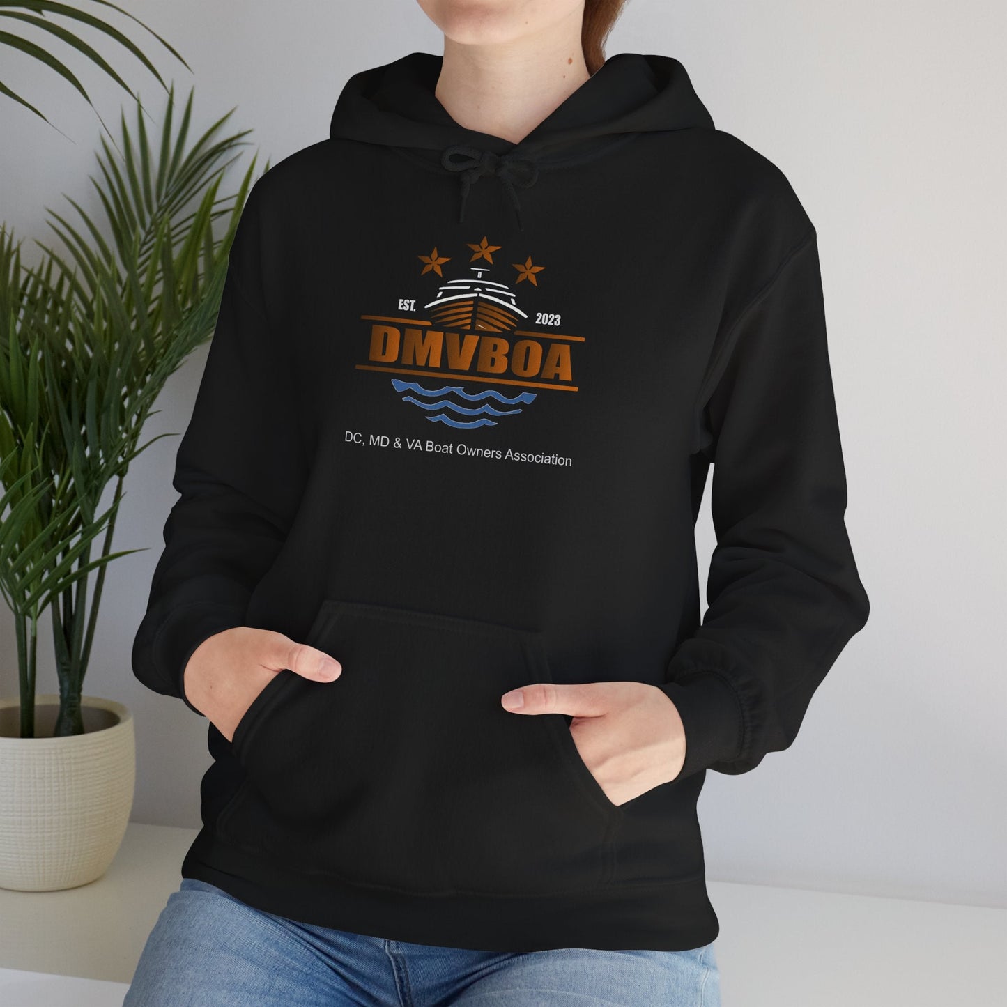 DMVBOA Heavy Blend Hoodie Printify