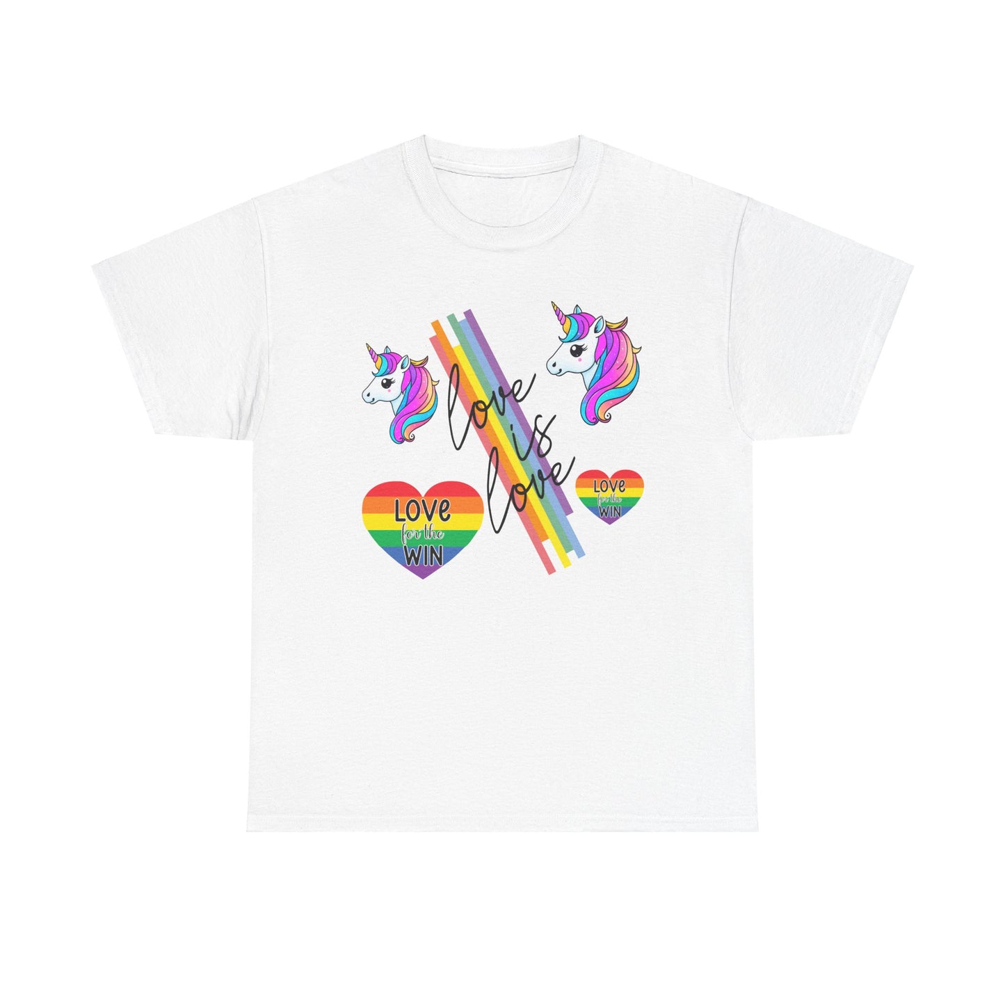 | Love Unicorns Graphic| LGBTQ+ Pride Apparel