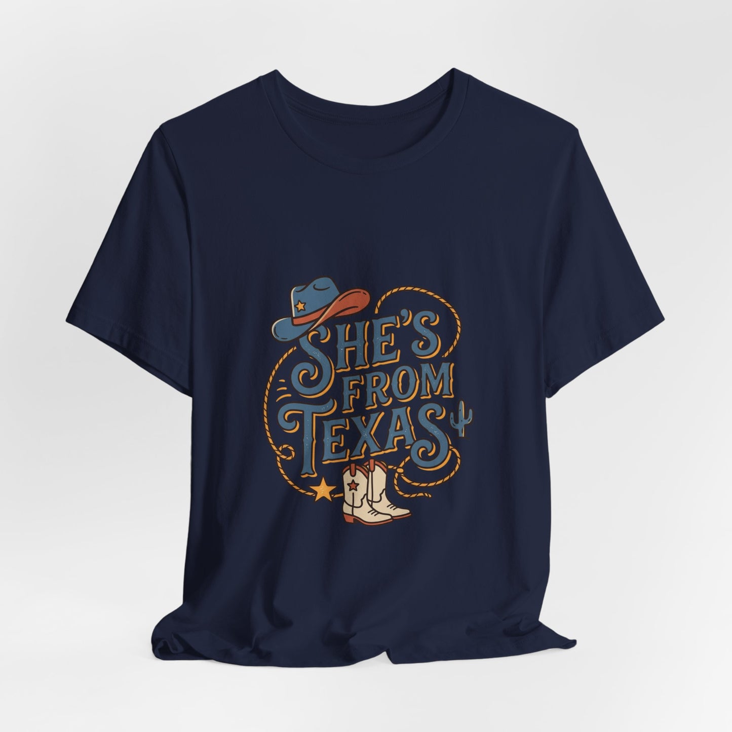 Texas Unisex Jersey Short Sleeve Tee