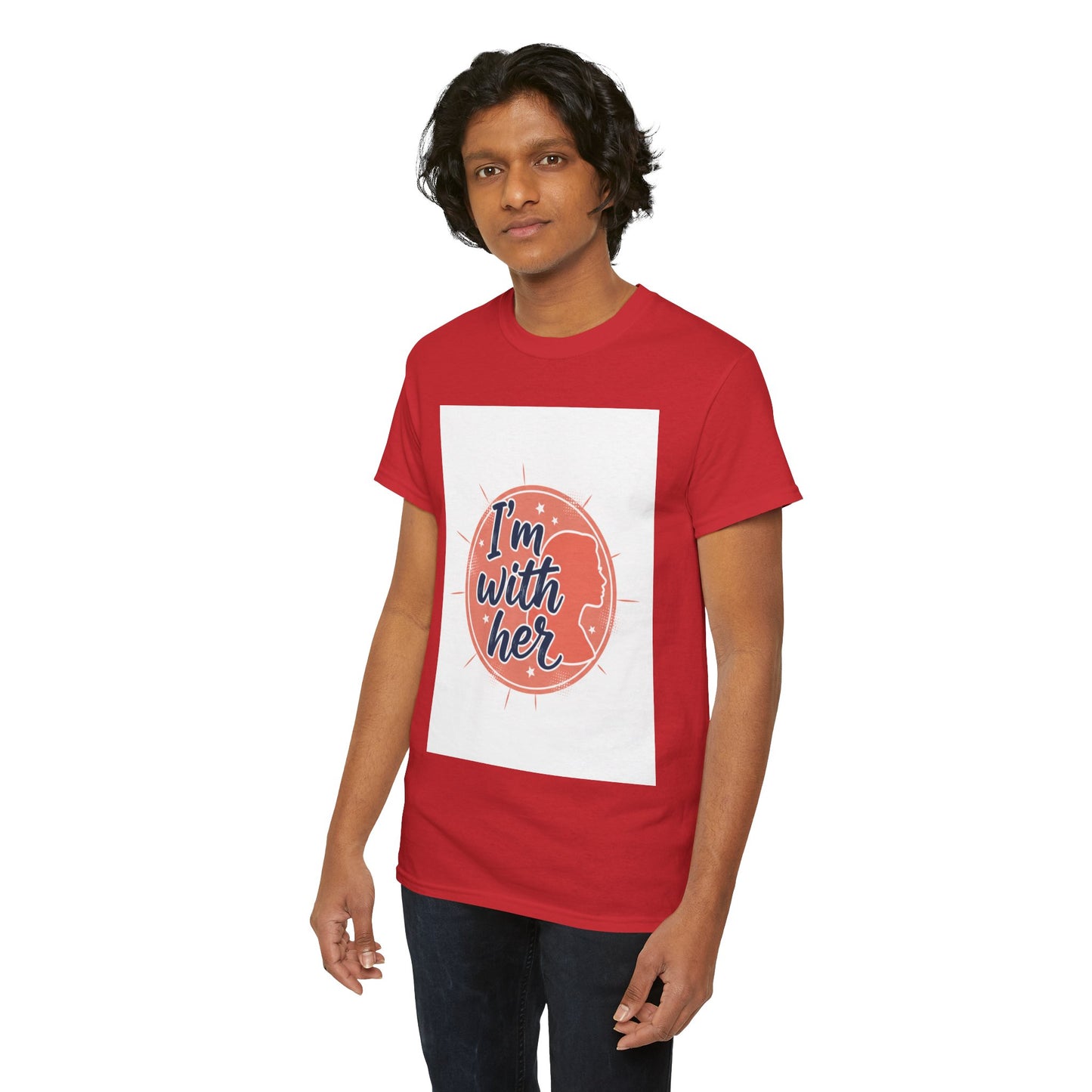 I'm With Her Tee — Feminist Equality Graphic T-Shirt