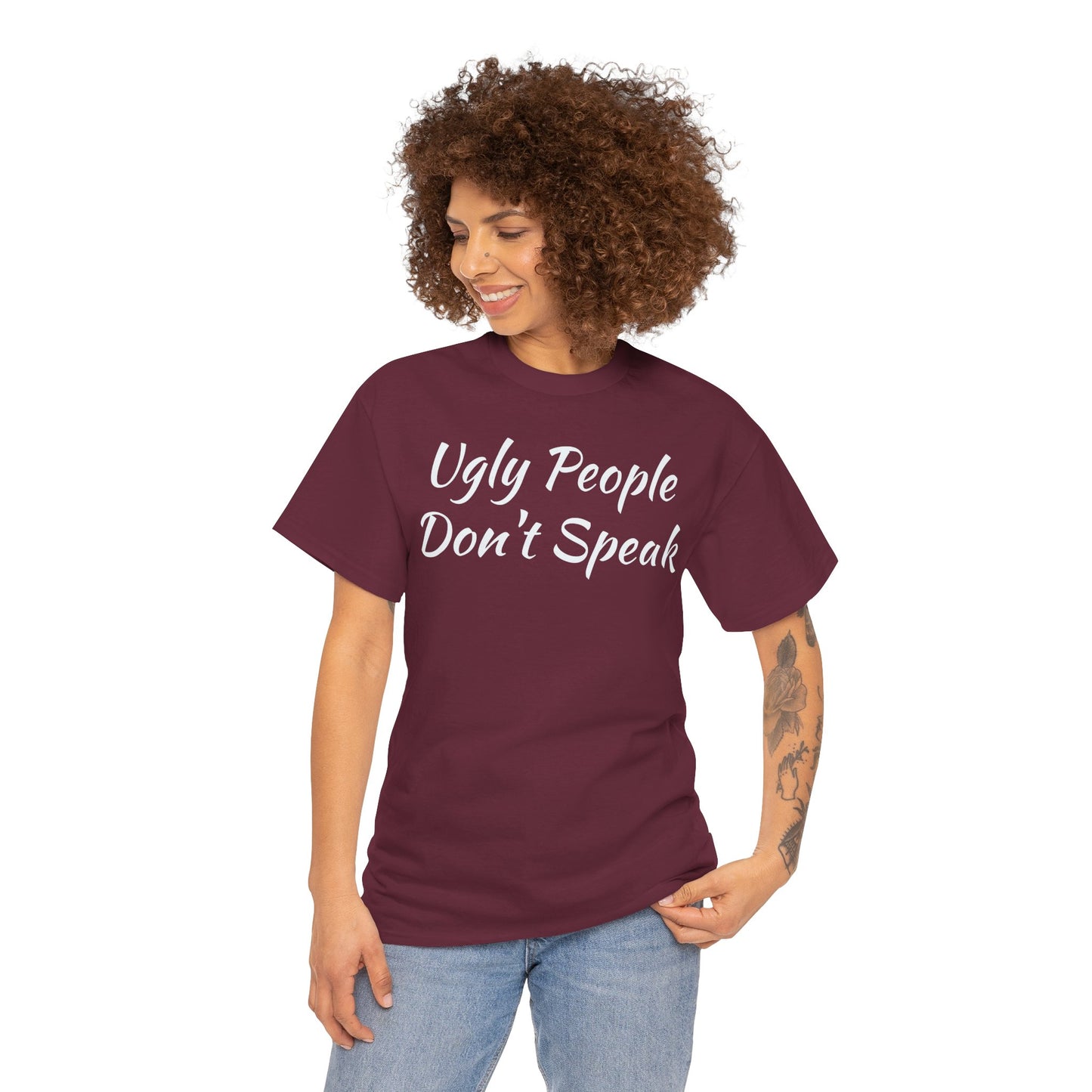 Ugly People Don't Speak