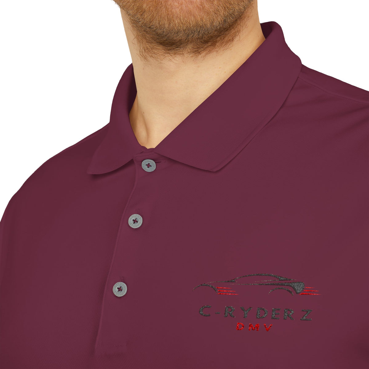 C-RYDERZ Adidas Unisex Performance Polo Shirt - Stylish Activewear for Athletes Printify