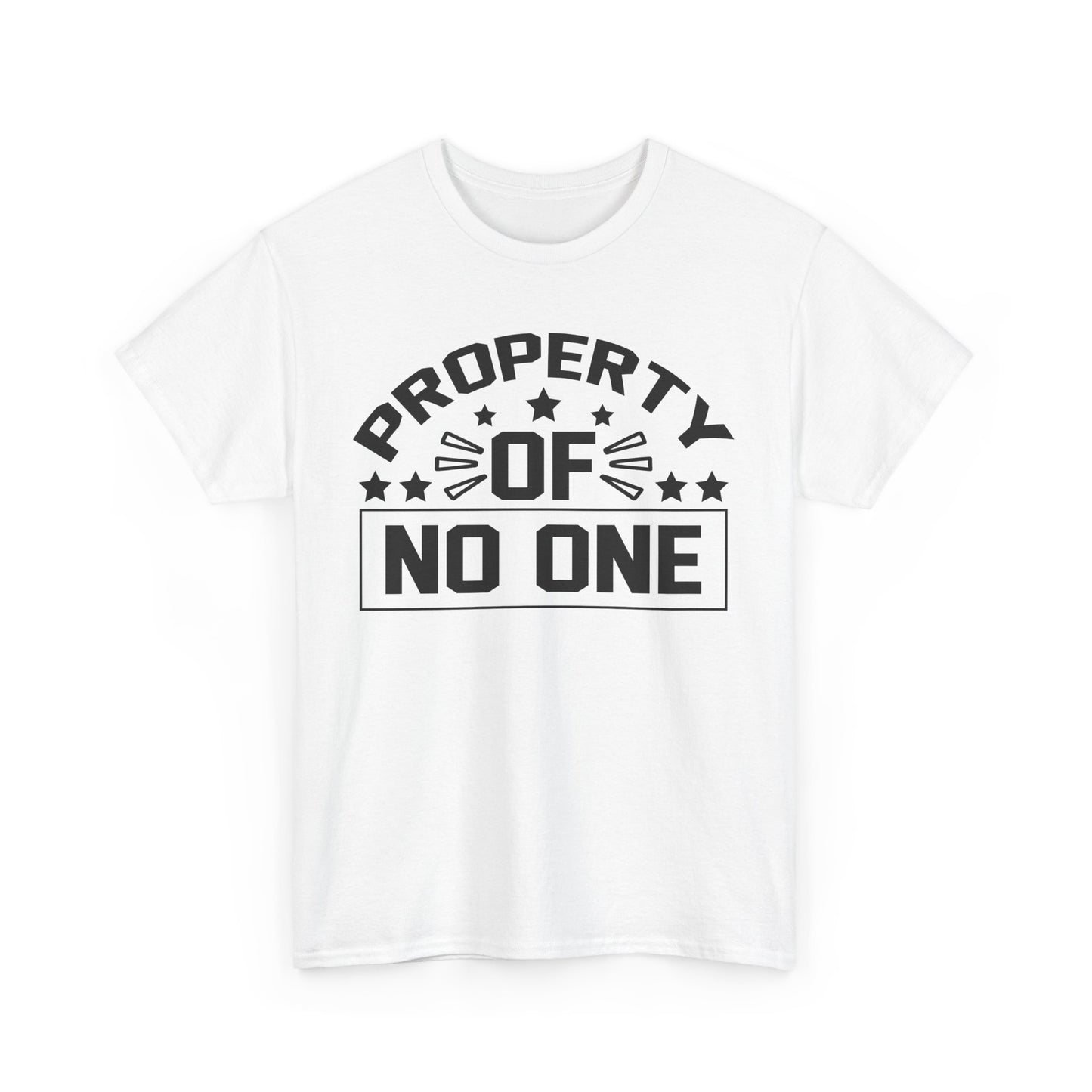 Property of No One - Casual Streetwear T-Shirt