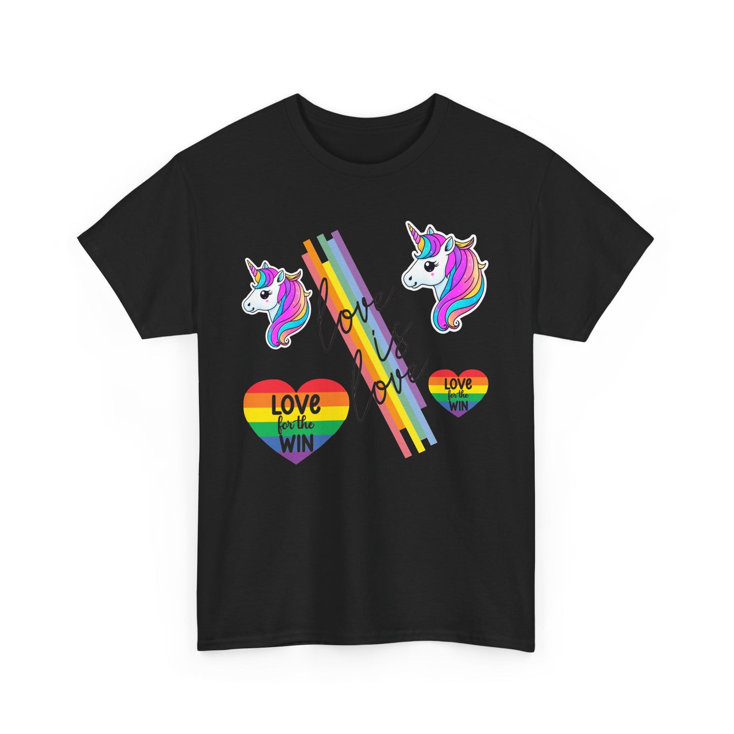 | Love Unicorns Graphic| LGBTQ+ Pride Apparel