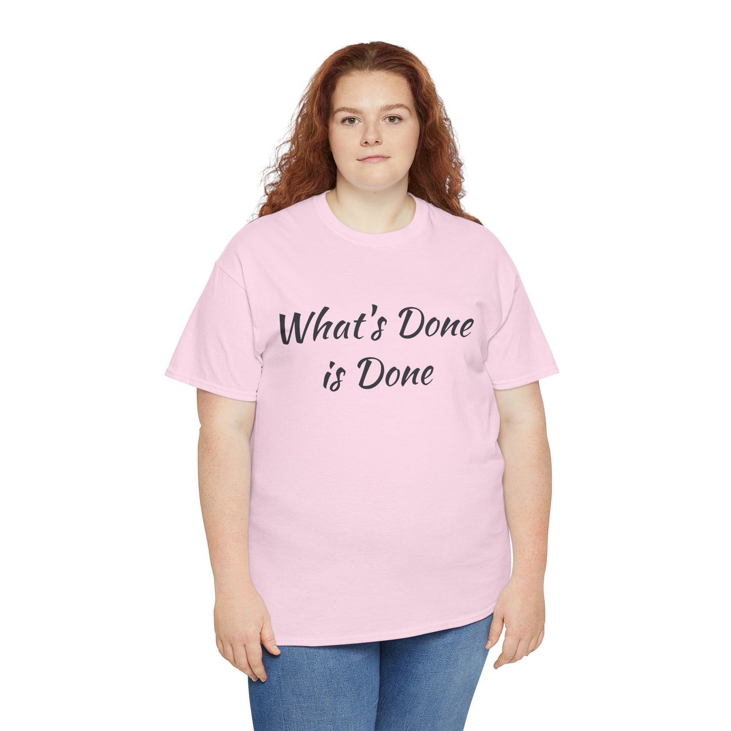 What's Done is Done