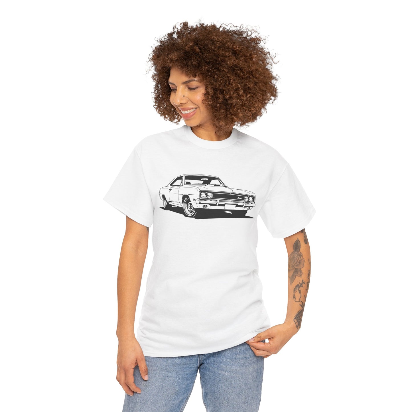 Classic Car Graphic Tee, Vintage Auto Shirt, Retro Car Lover Gift, Unisex Cotton T-Shirt, Perfect for Casual Outings