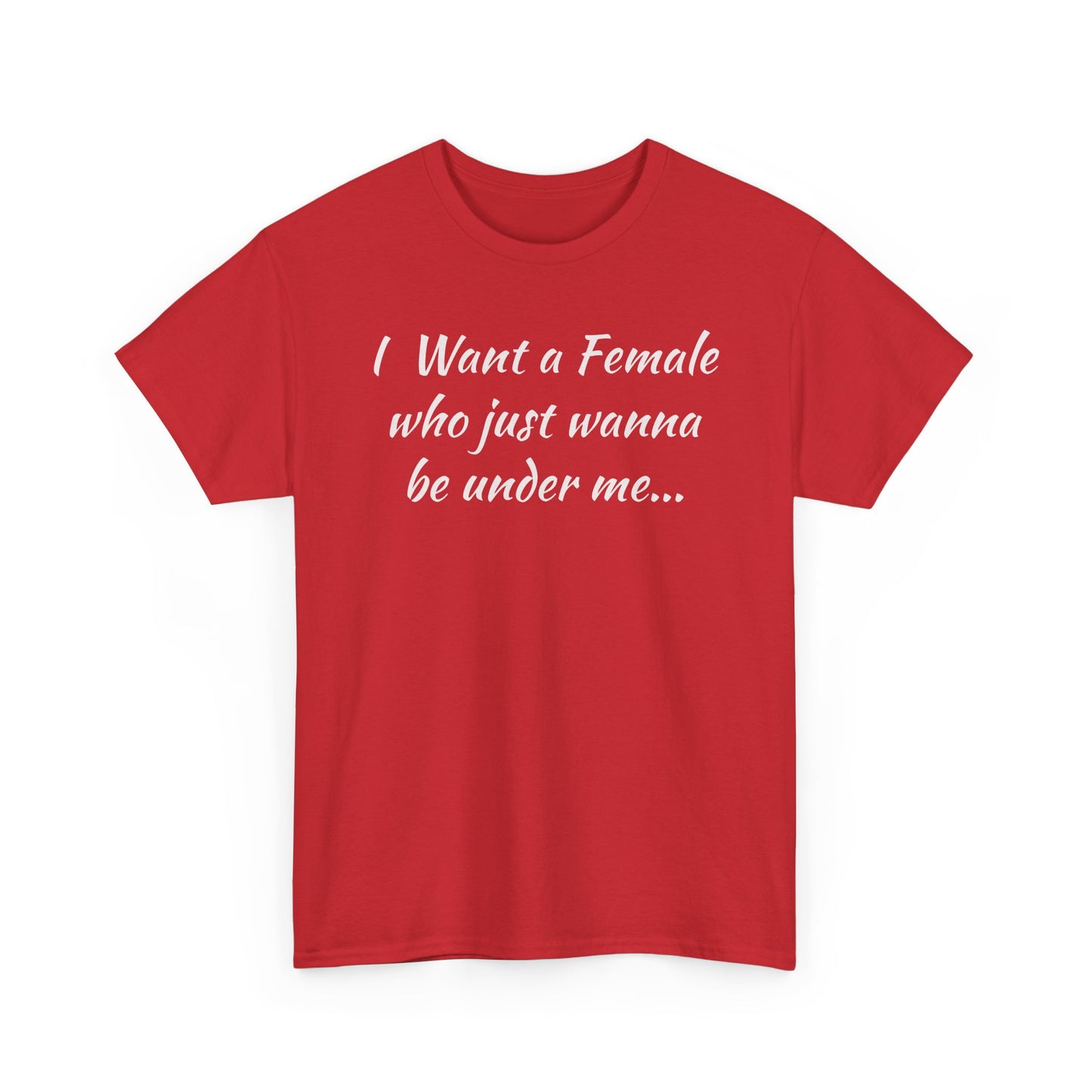I want a female for me