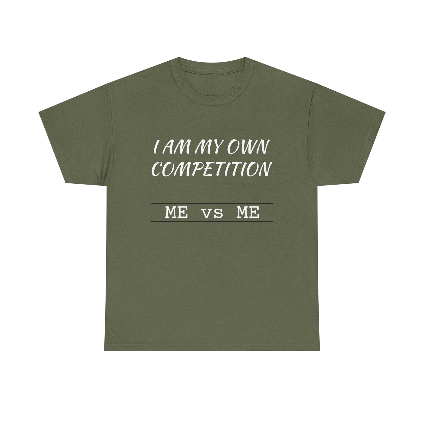 I am my own competition