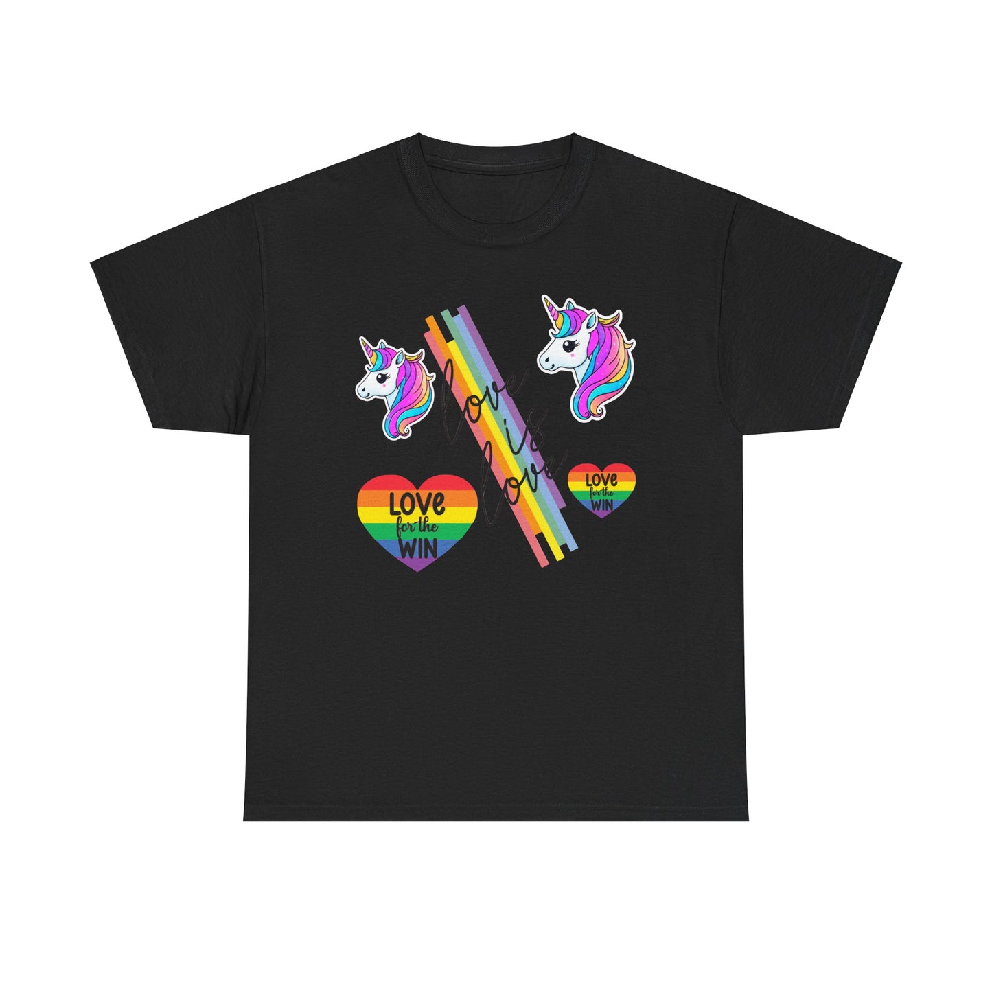 | Love Unicorns Graphic| LGBTQ+ Pride Apparel