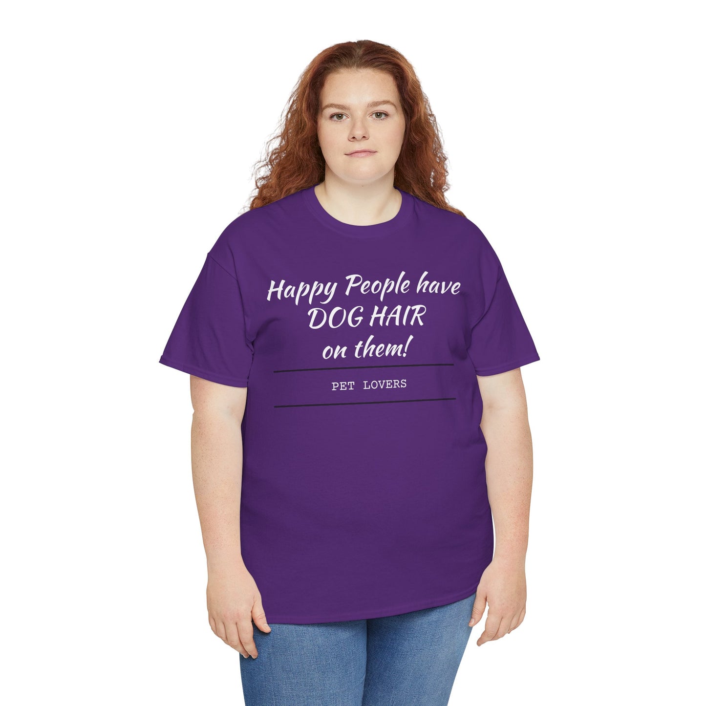 Dog Hair Tee for Pet Lovers