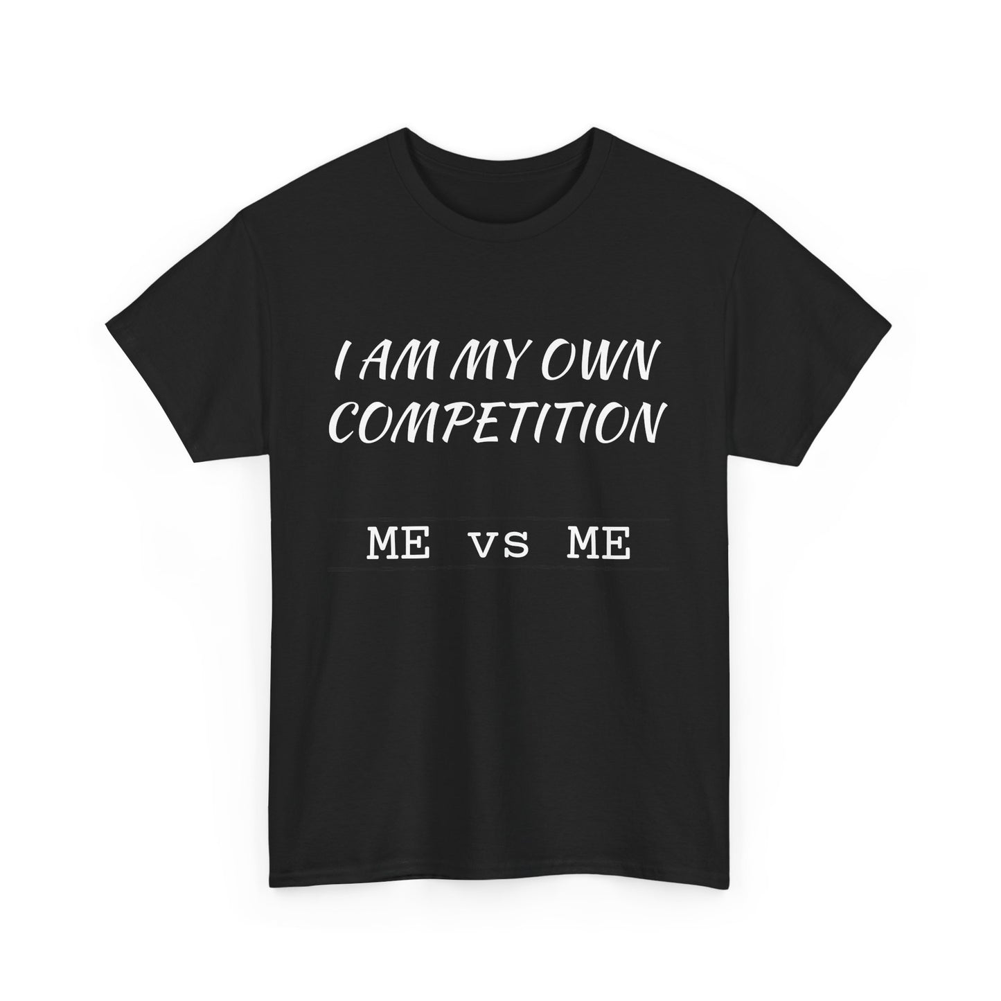 I am my own competition