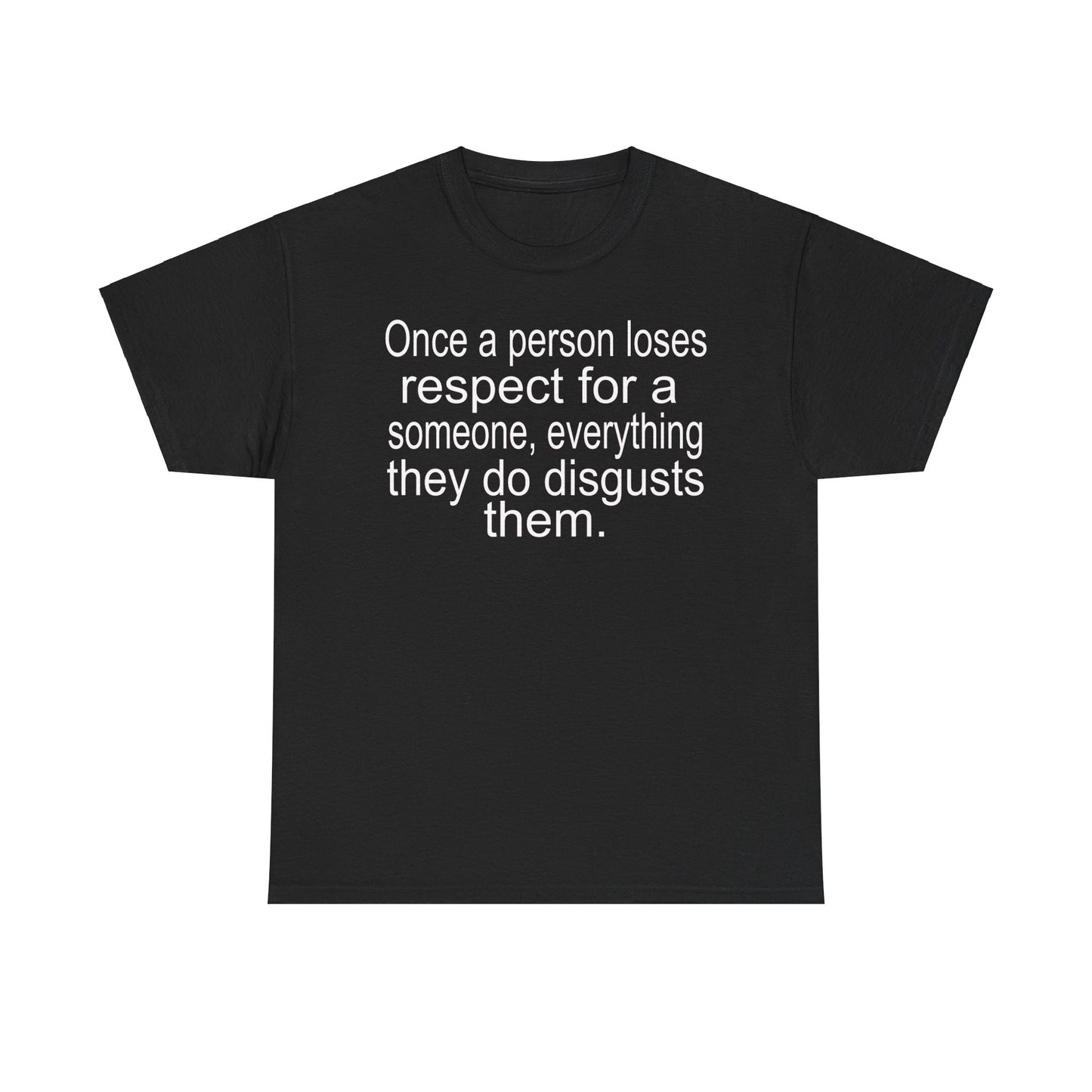 Losing Respect