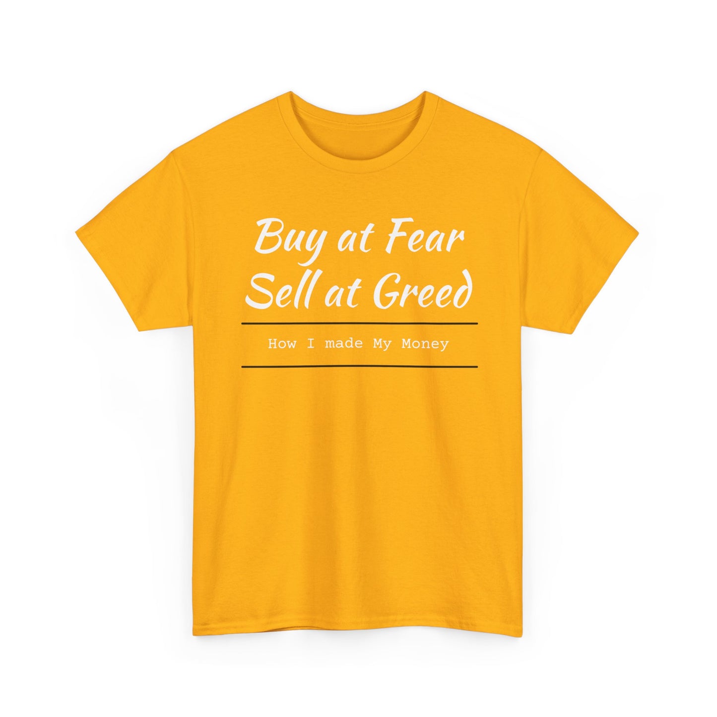 Buy at Fear Sell at Greed
