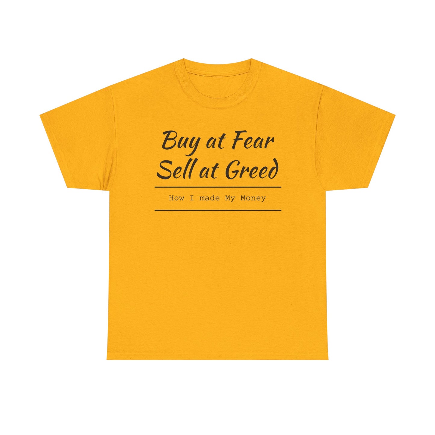 Buy at Fear Sell at Greed