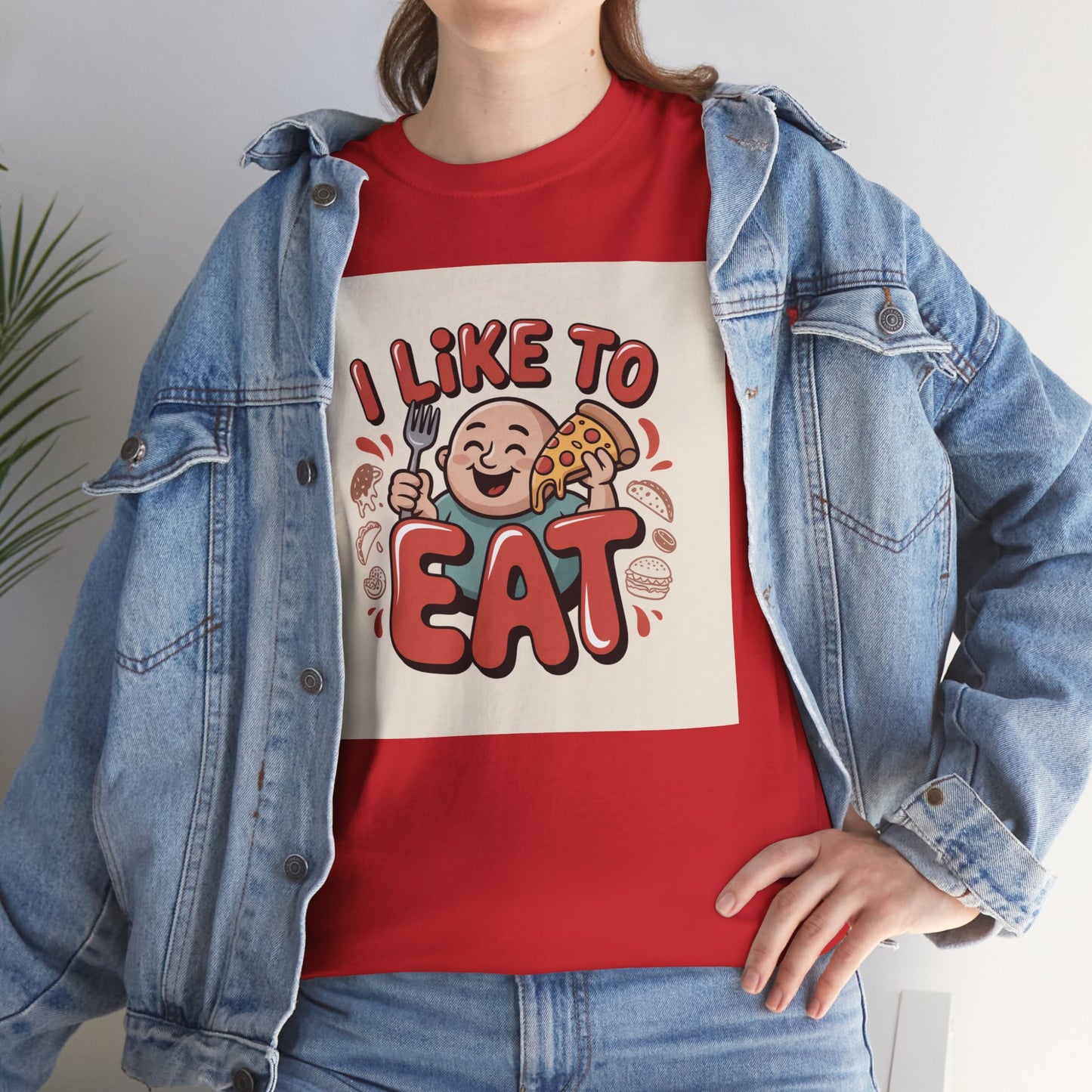 I Like To Eat T-Shirt — Funny Food Lover Graphic Tee