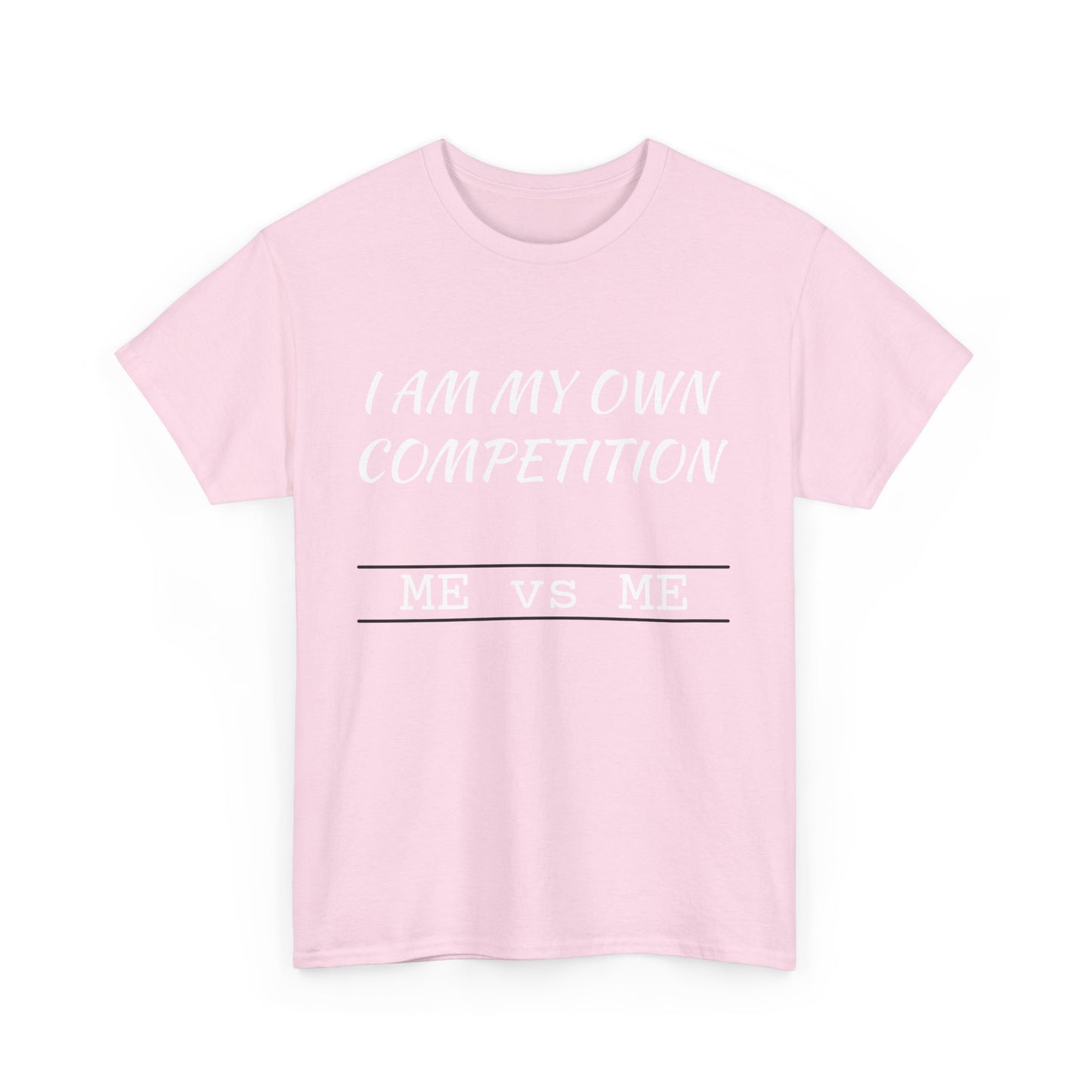I am my own competition