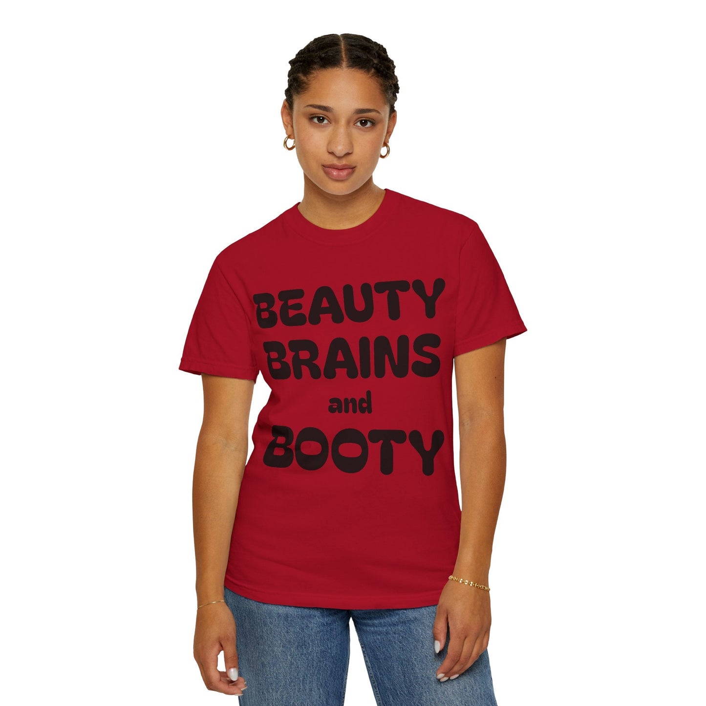 Beauty, Brains, and Booty Printify