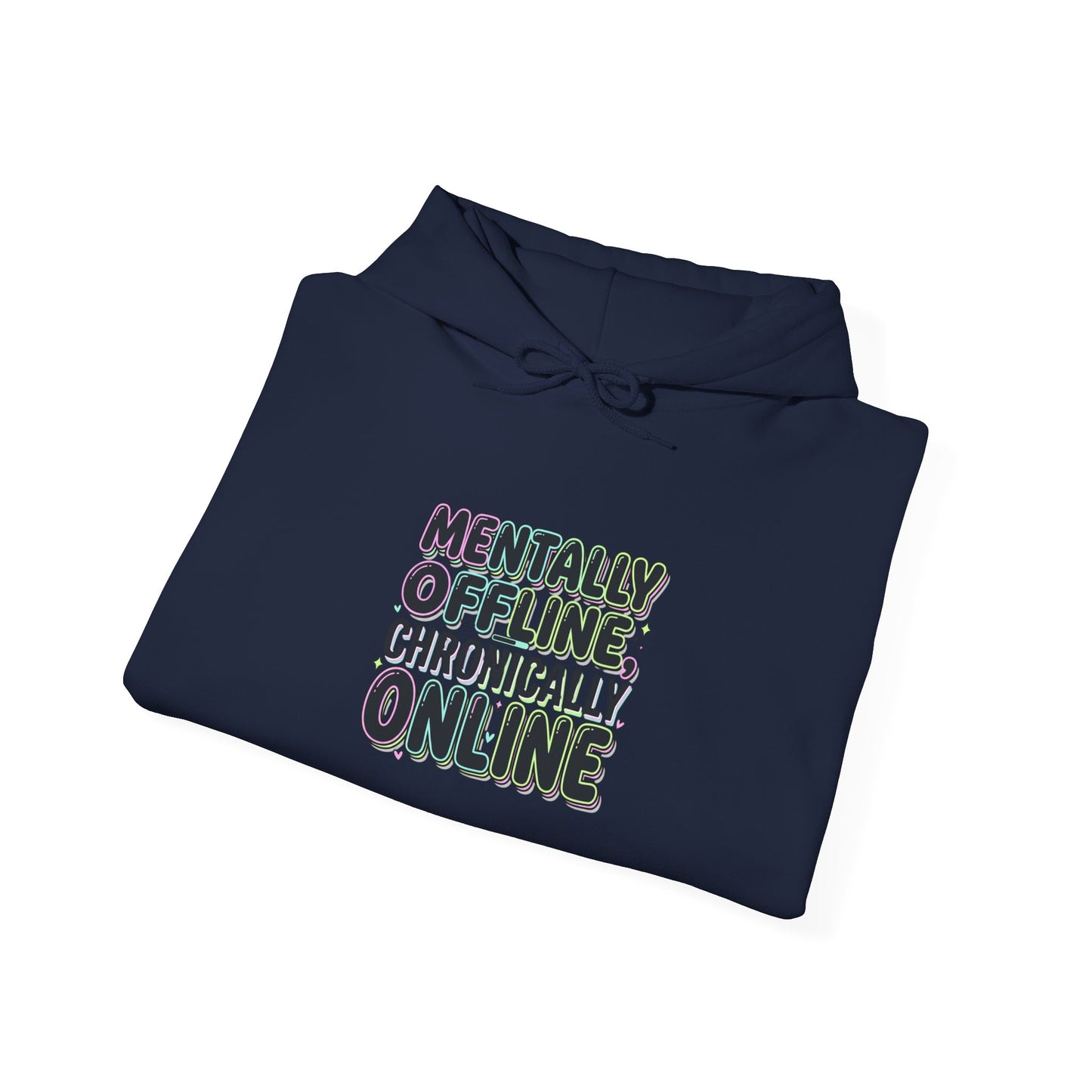 Mentally Offline Unisex Heavy Blend™ Hooded Sweatshirt