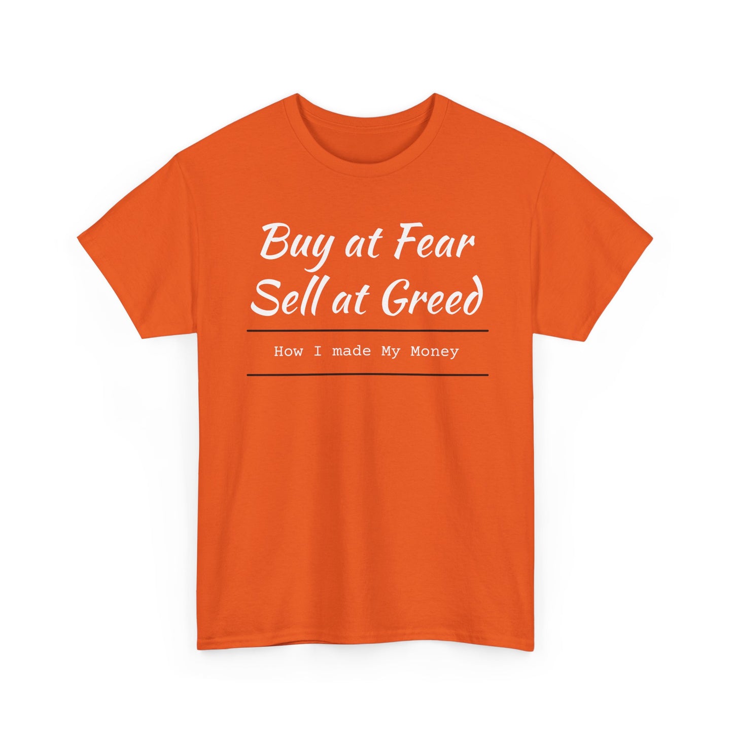Buy at Fear Sell at Greed