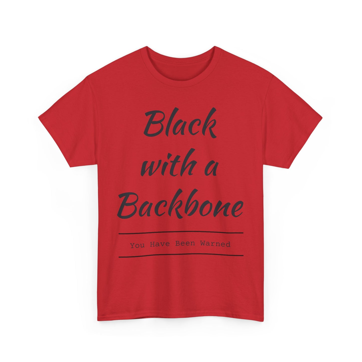 Black with a Backbone