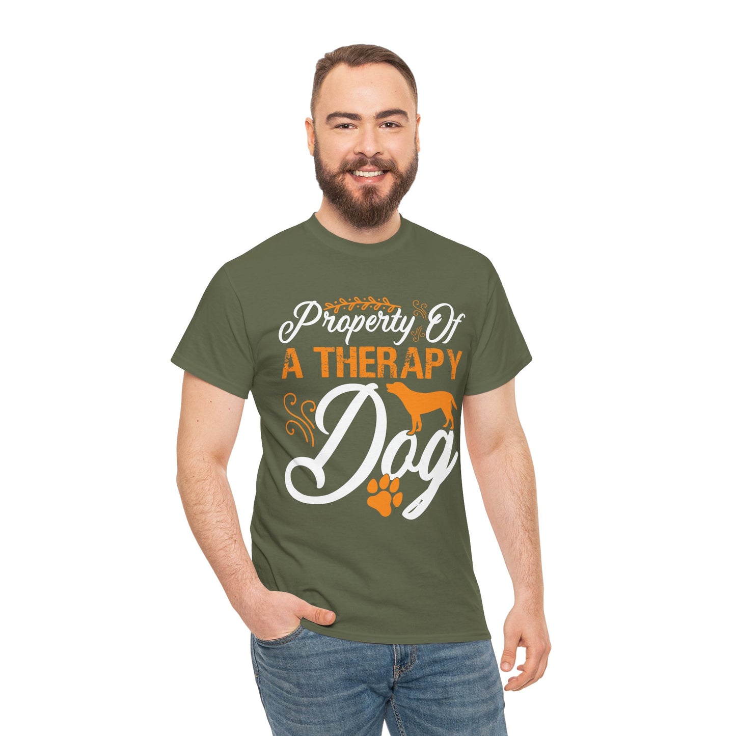 Therapy Dog-Tee for Pet Lovers