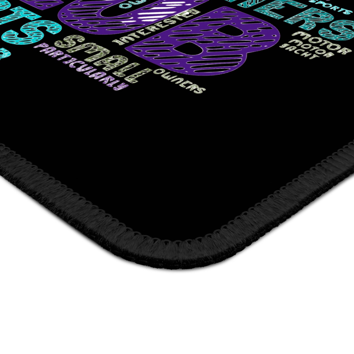 DMVBOC Custom Gaming Mouse Pad for Boat Owners Club, Personalized Desk Accessory, Nautical Theme Decor, Gift for Gamers