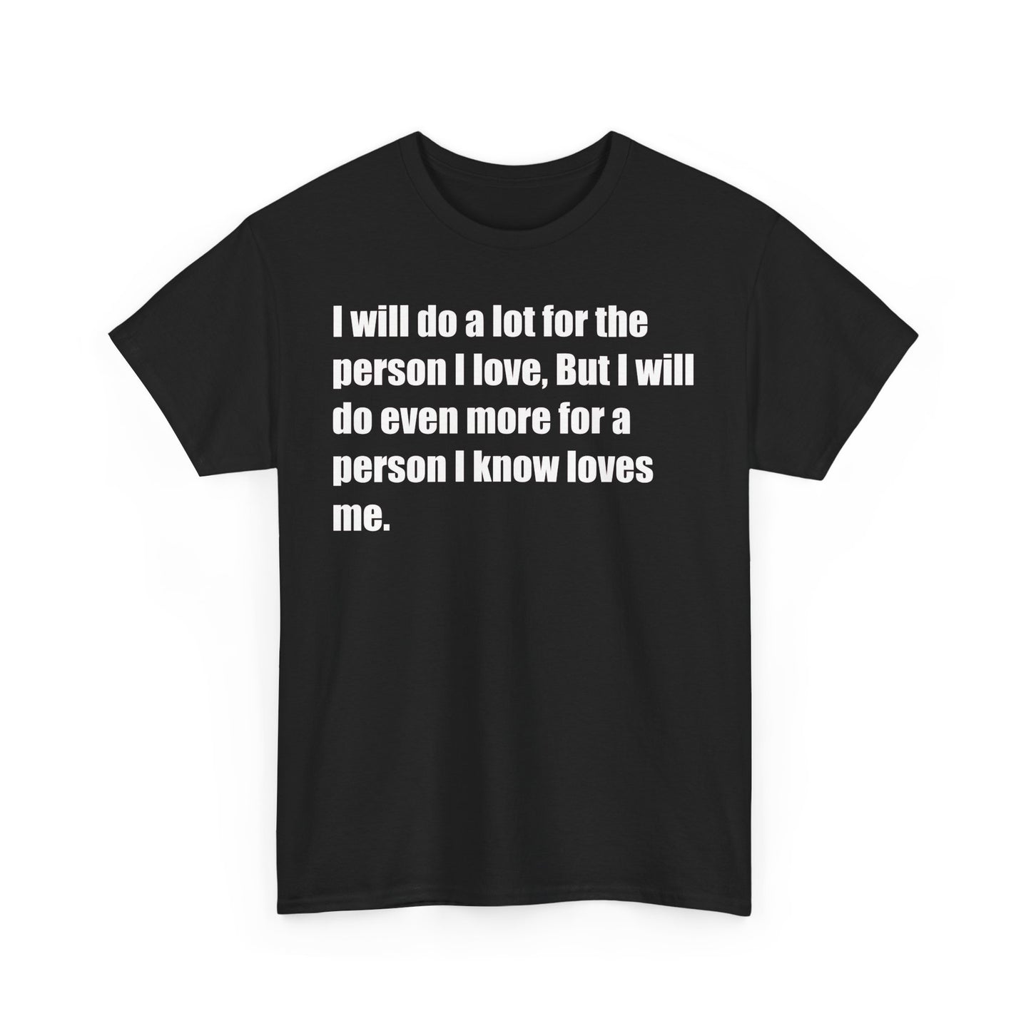 Doing for the person I Love
