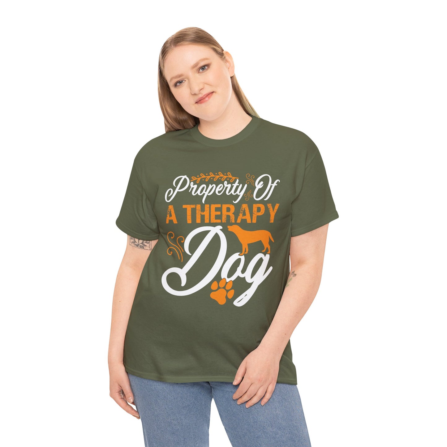 Therapy Dog-Tee for Pet Lovers