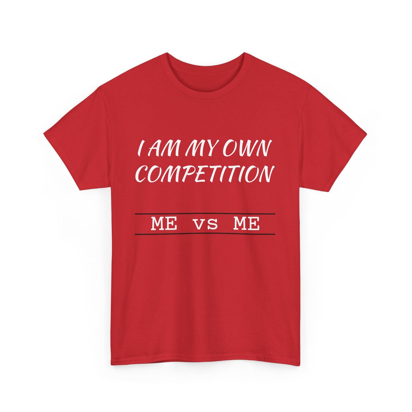 I am my own competition