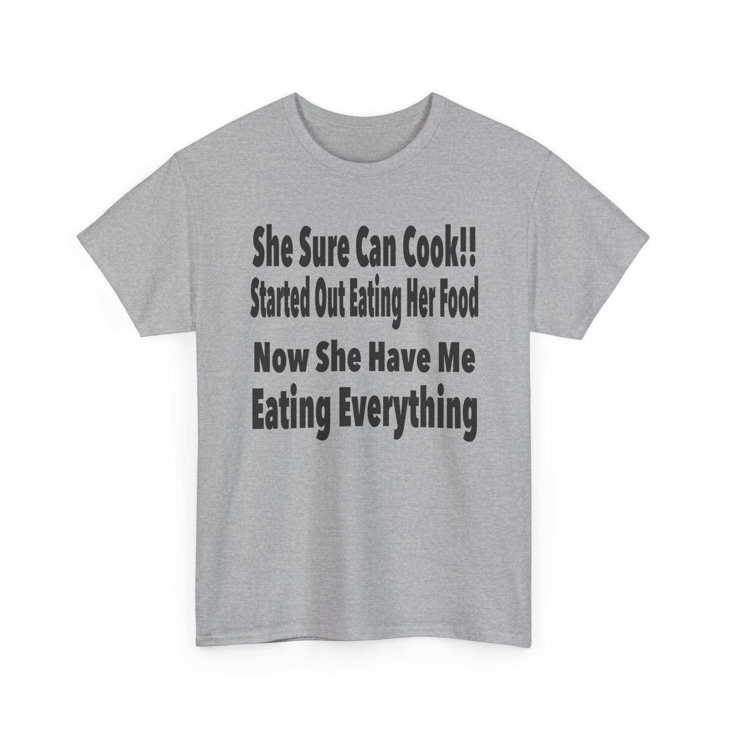 Funny - 'She Sure Can Cook!!' Cooking Humor Shirt