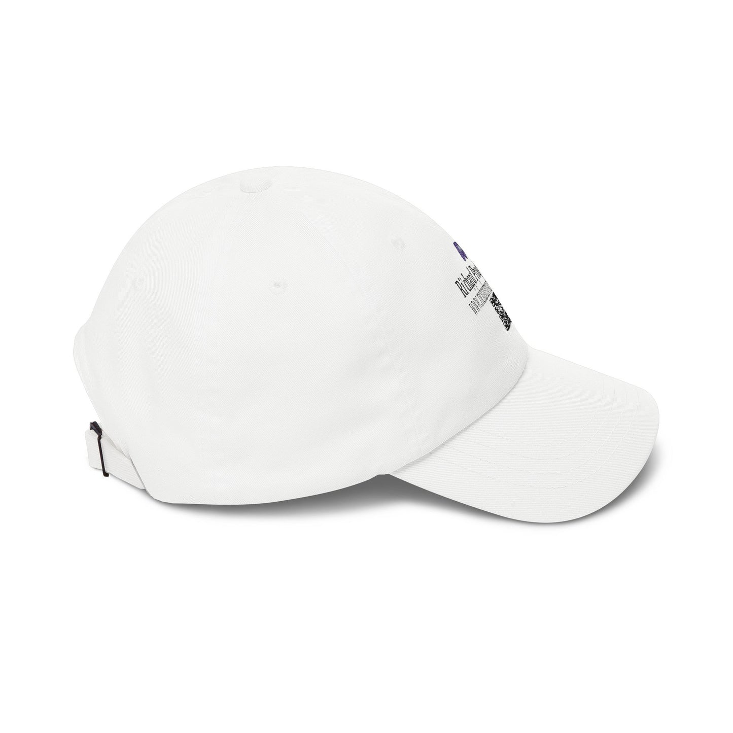 Cap — Richard Productions LLC Logo Hat with QR Code Printify