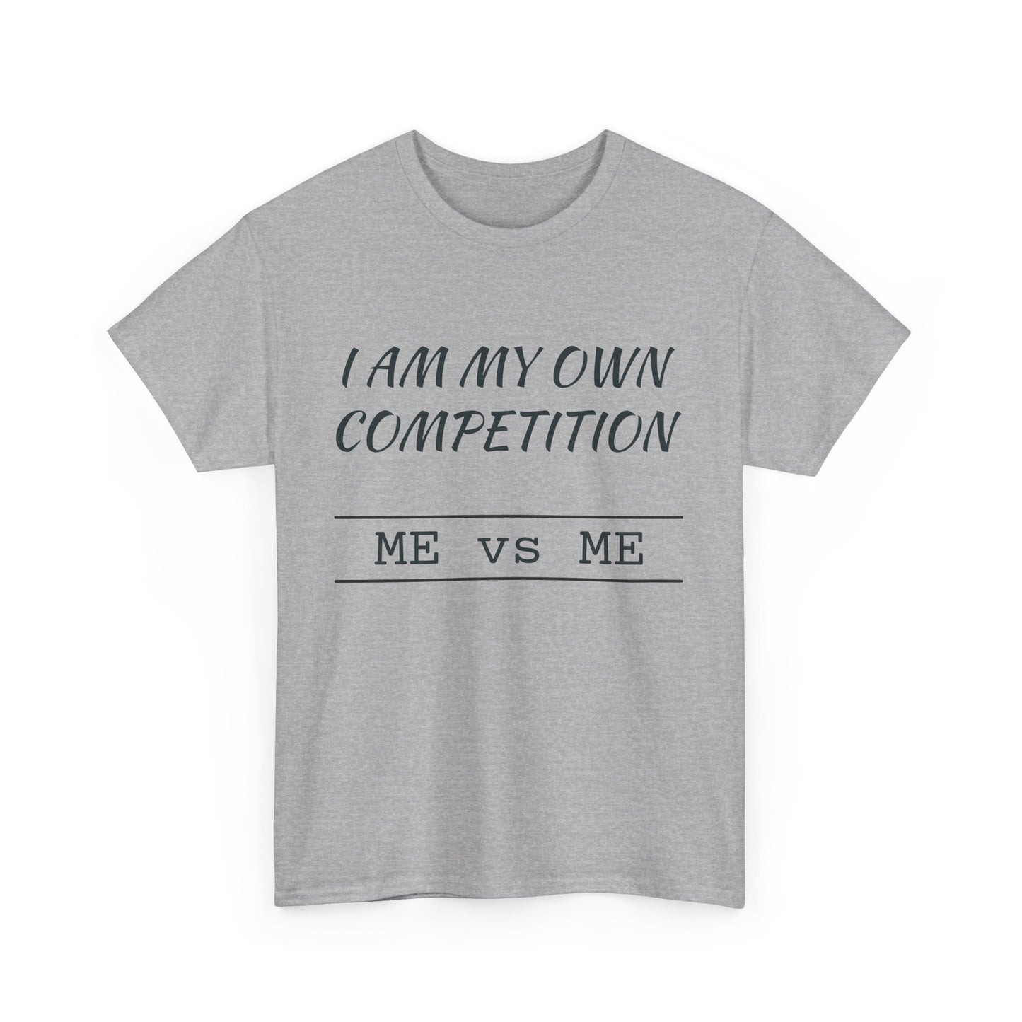 I am my own competition