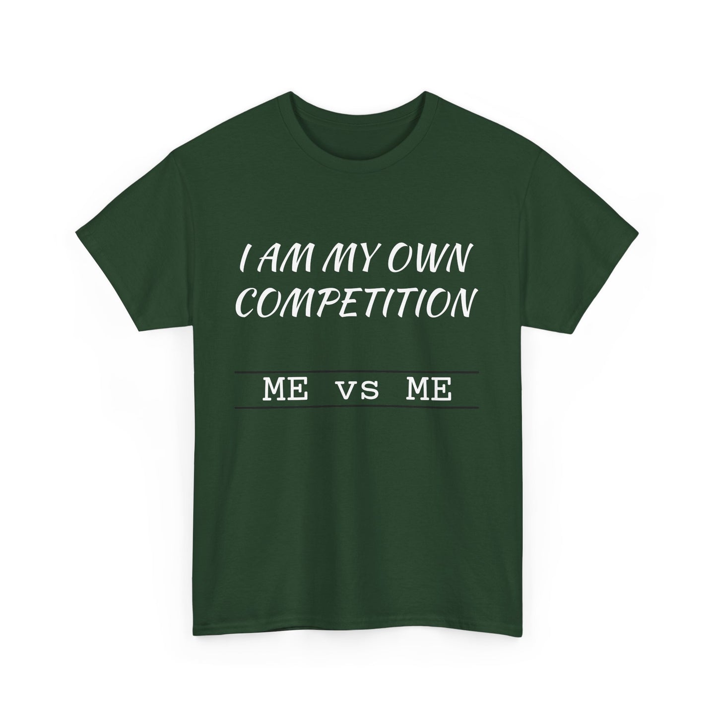 I am my own competition