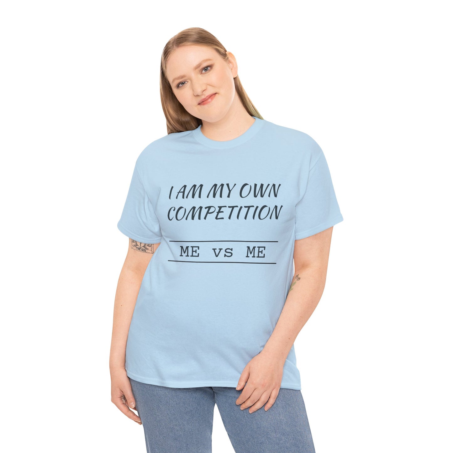 I am my own competition
