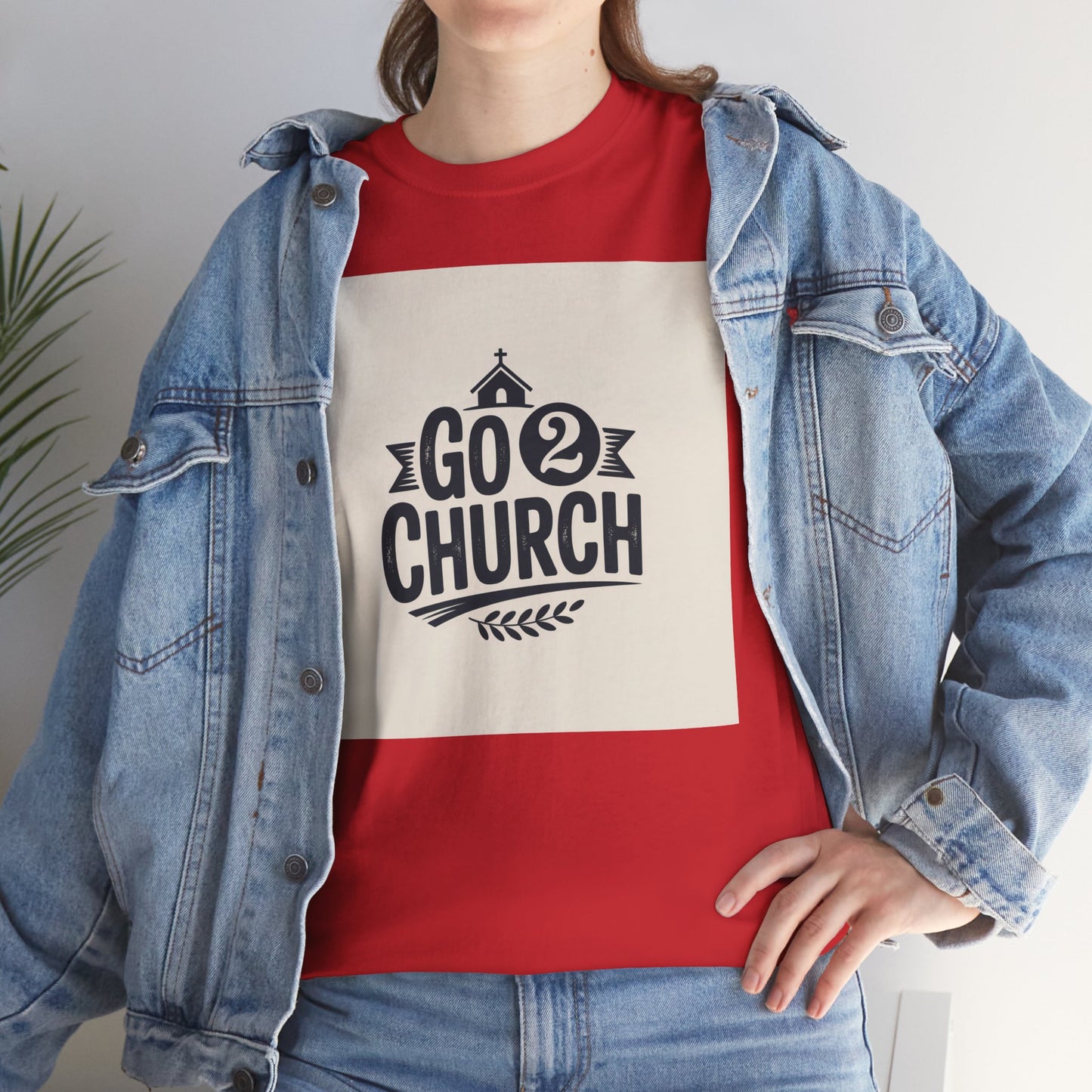 Go 2 Church T-Shirt — Faith-Based Gospel Tee