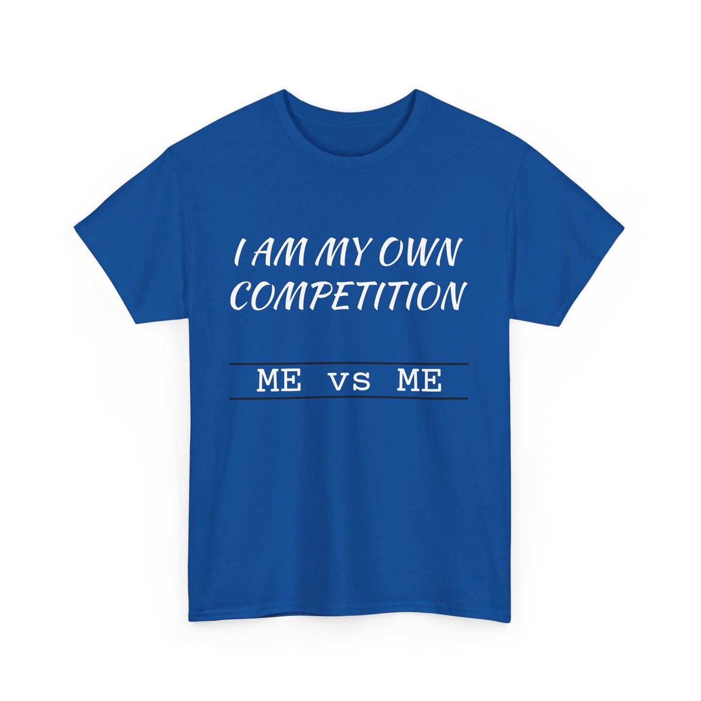 I am my own competition