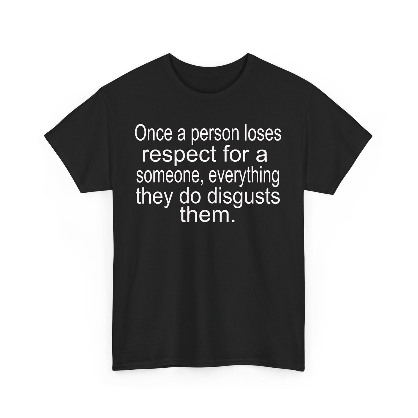 Losing Respect