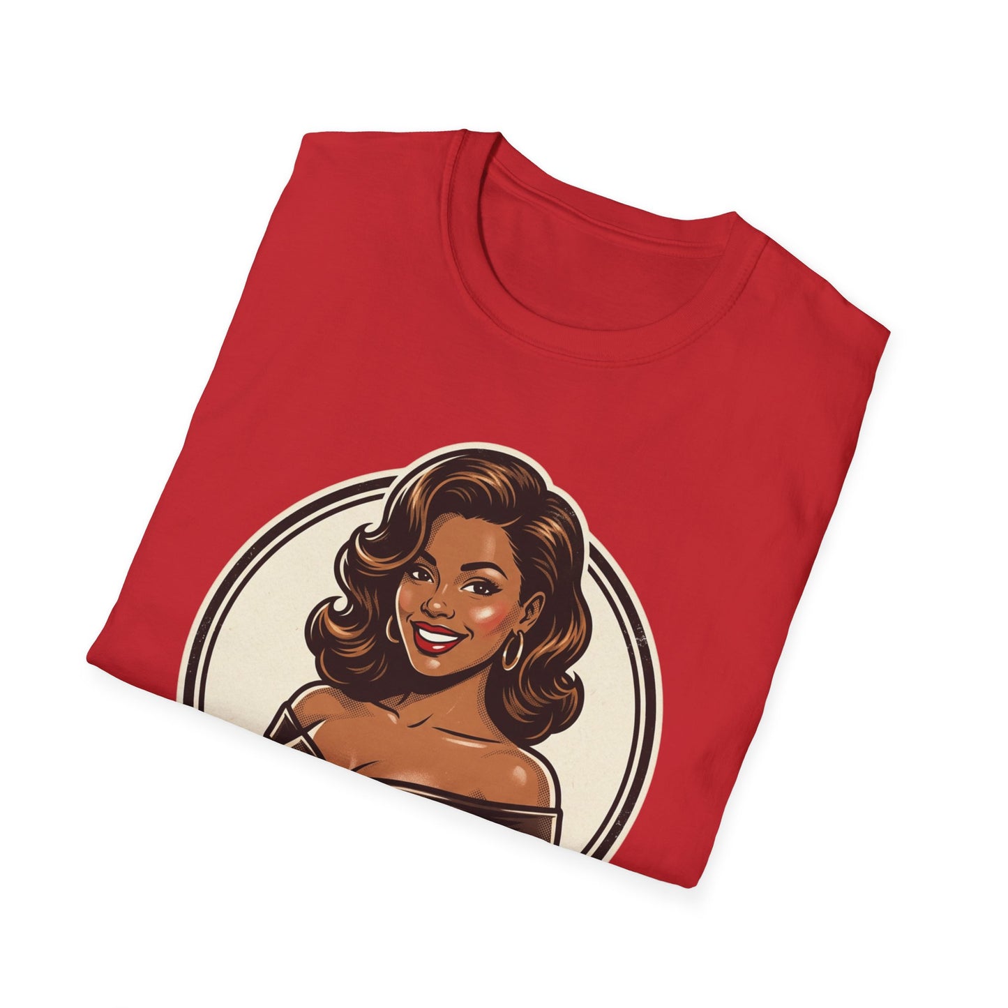 "Super Sexy Crew Mate" Retro Pin-Up Graphic Tee Printify