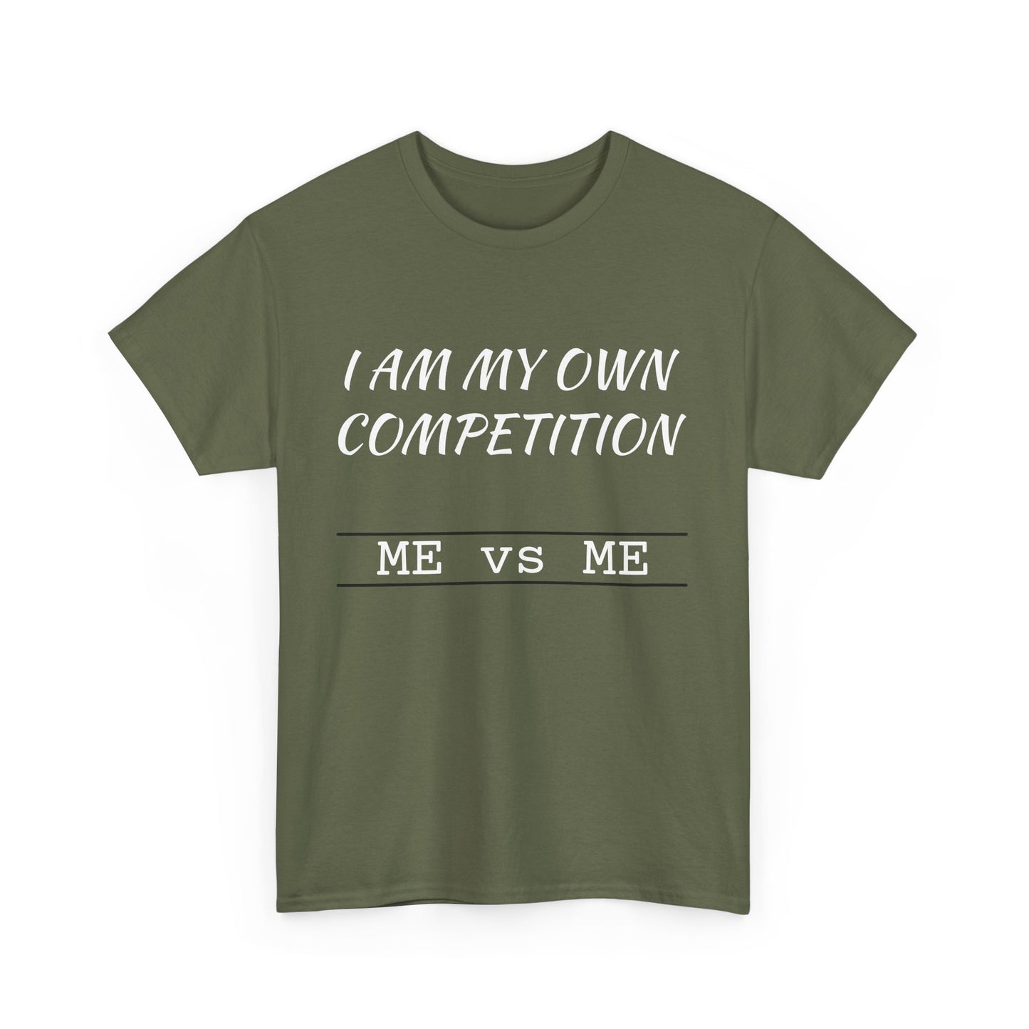 I am my own competition