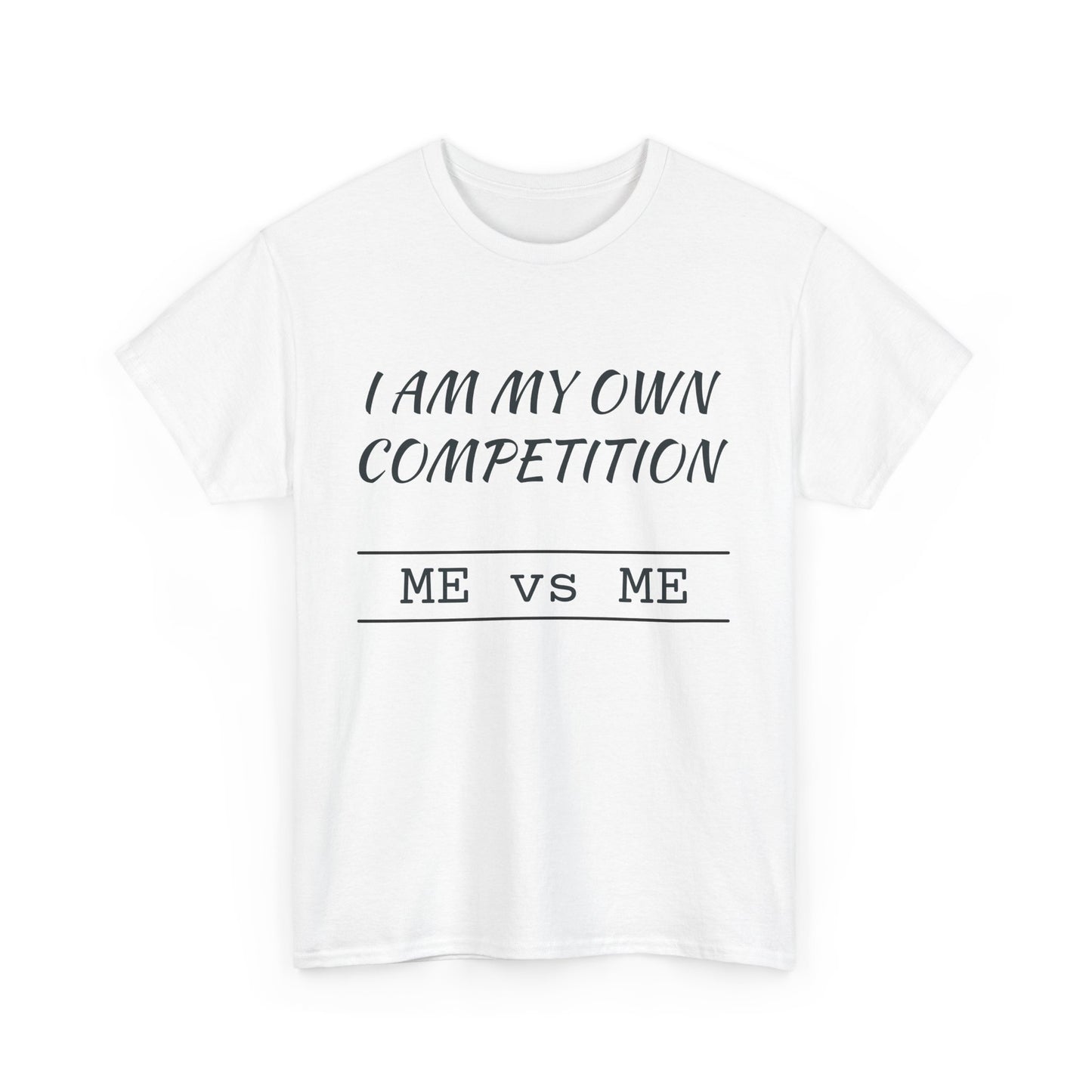 I am my own competition