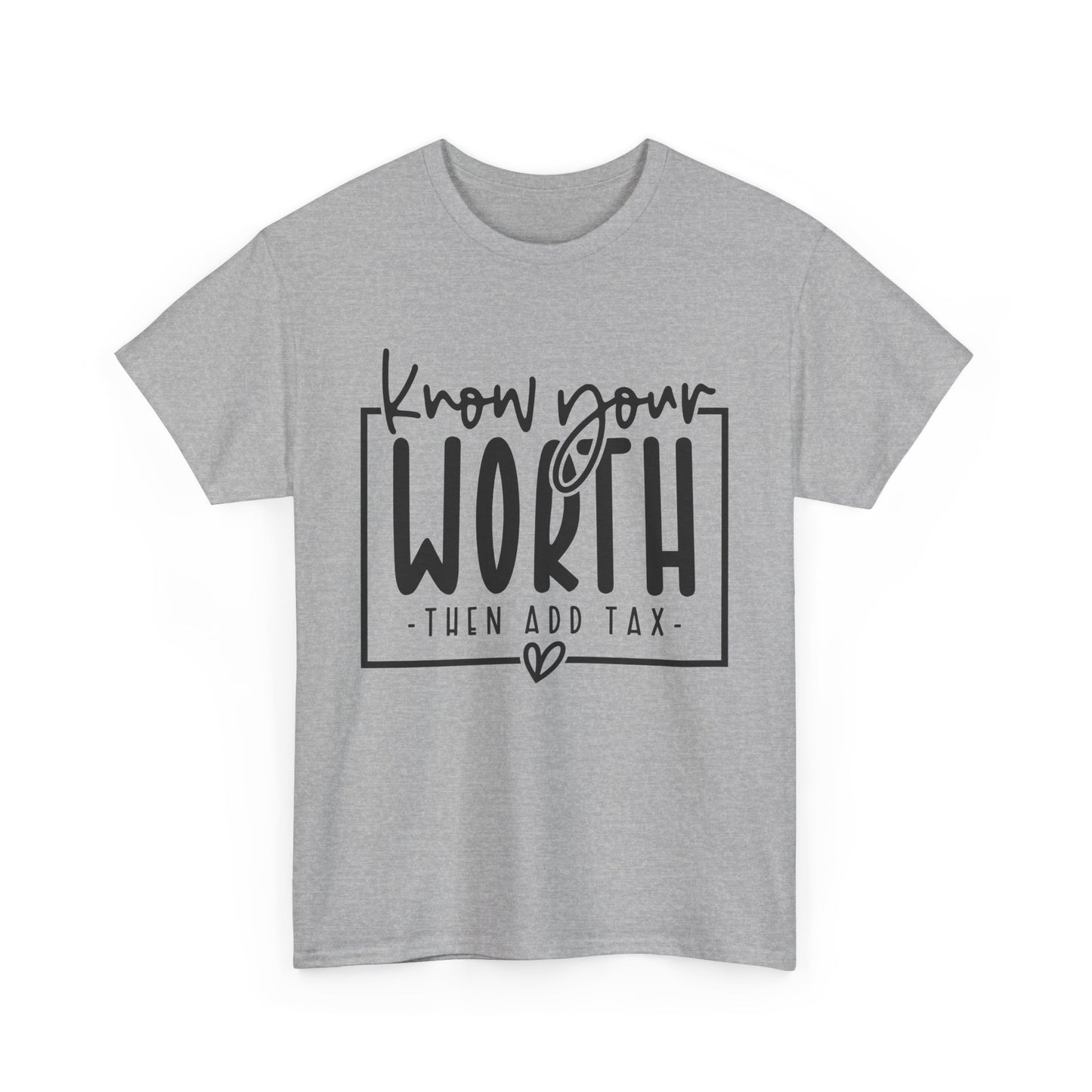 Know Your Worth - Empowerment Statement Shirt