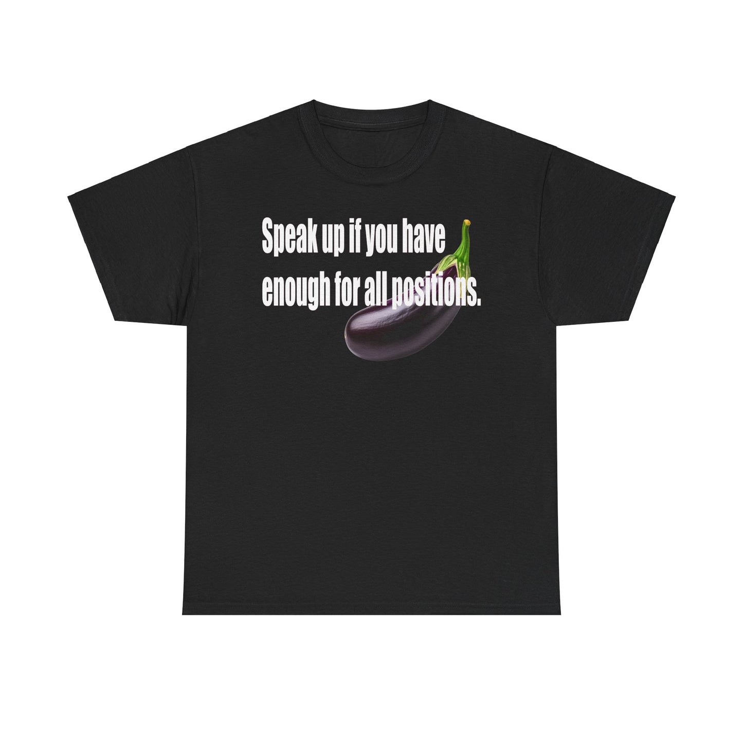 Fun - Eggplant Graphic Tee for Foodies